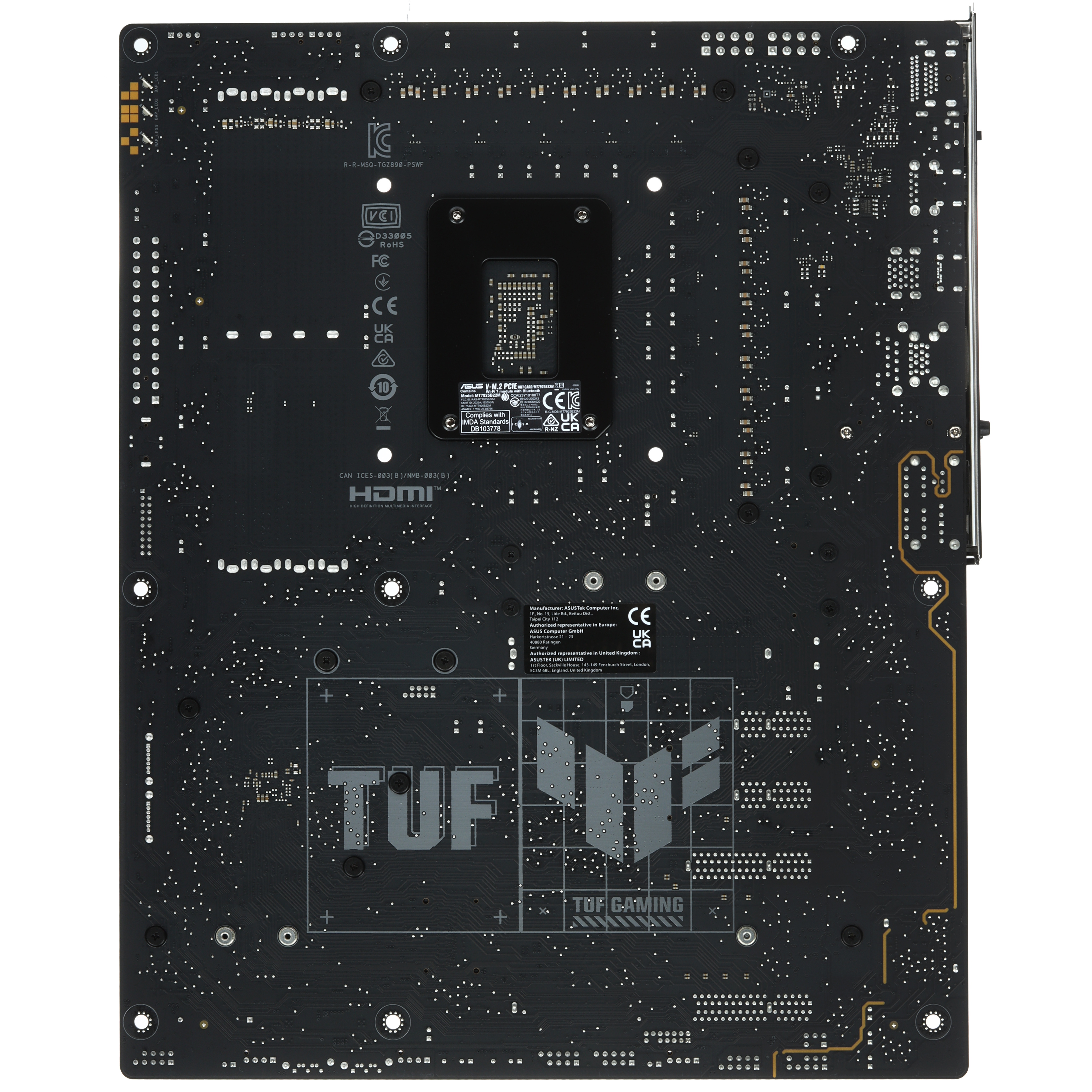 Материнская плата ASUS TUF GAMING Z890-PLUS WIFI, LGA 1851, Intel Z890, 4xDDR5, 4xSATA, 4xM.2, 1xPCI