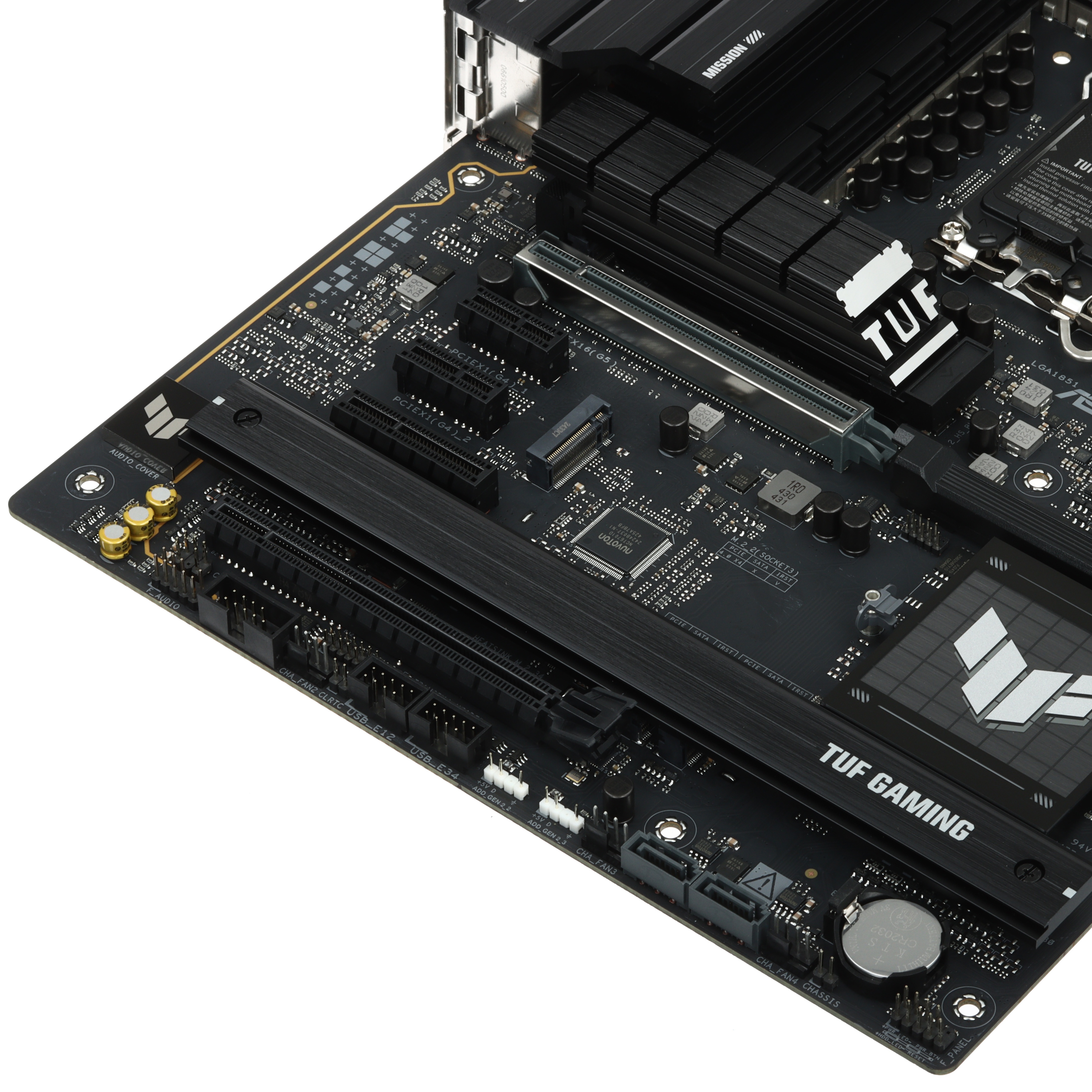 Материнская плата ASUS TUF GAMING Z890-PLUS WIFI, LGA 1851, Intel Z890, 4xDDR5, 4xSATA, 4xM.2, 1xPCI