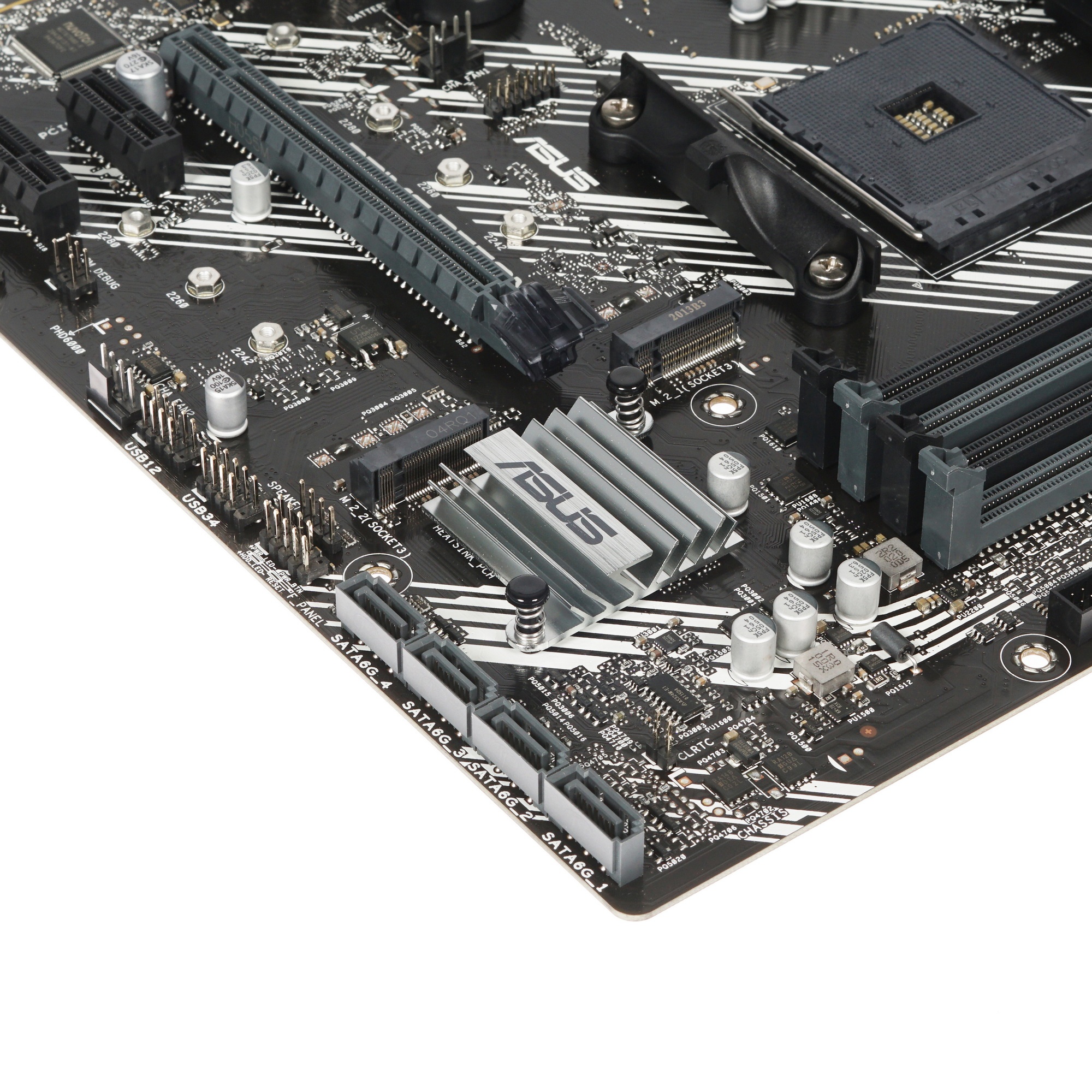 Материнская плата ASUS PRIME B550M-K, AM4, AMD B550, 4xDDR4, 4xSATA, 2xM.2, 1xPCIe 4.0 x16, 2xPCIe x