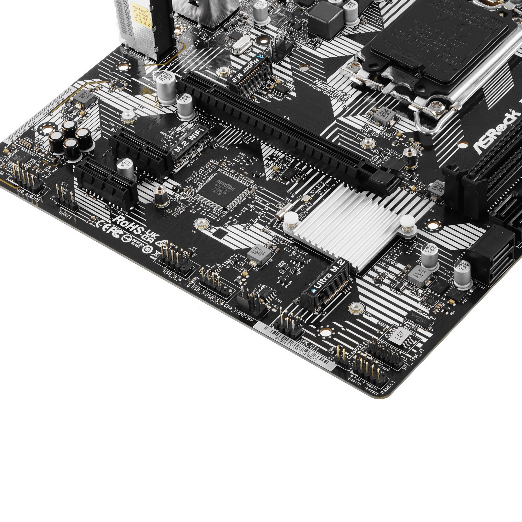 Материнская плата ASRock B760M-HDV/M.2 D4, LGA 1700, Intel B760, 2xDDR4, 4xSATA, 2xM.2, 1xPCIe 4.0 x
