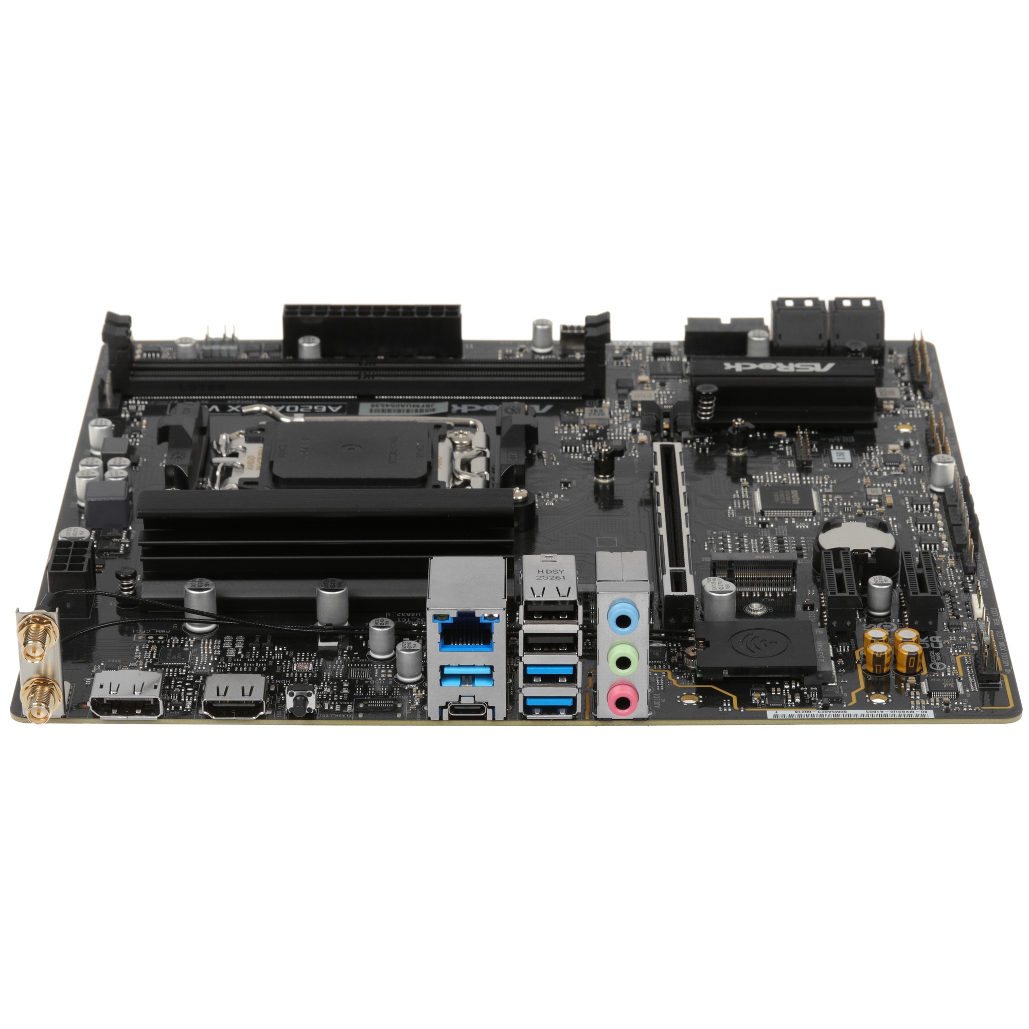 Материнская плата Asrock A620AM-X WiFi Socket AM5 AMD A620A 2xDDR5 mATX AC`97 8ch(7.1) 2.5Gg RAID+HD