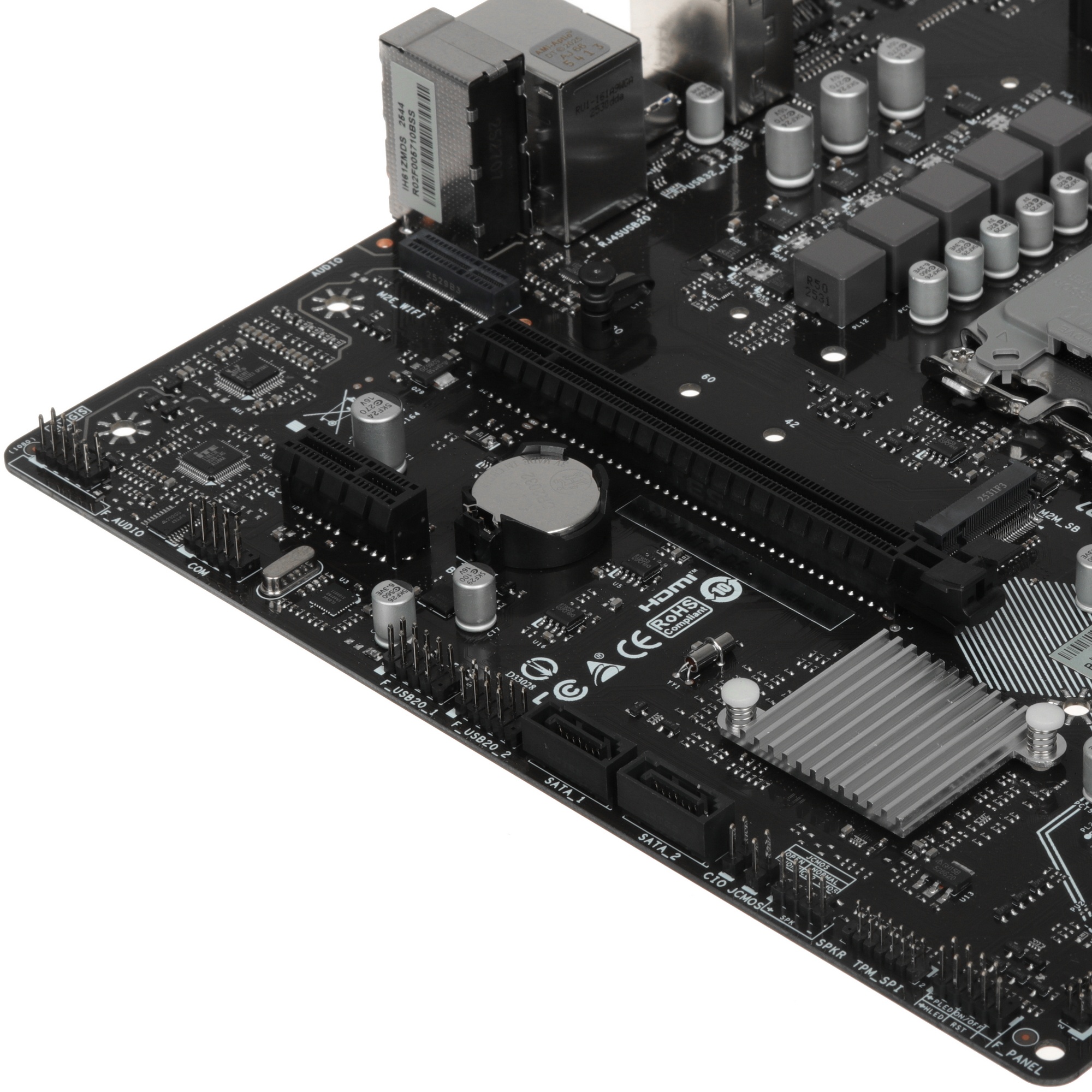 Материнская плата Biostar H610MT-E D5 Soc-1700 Intel H610 2xDDR5 mATX AC`97 8ch(7.1) GbLAN+HDMI+DP