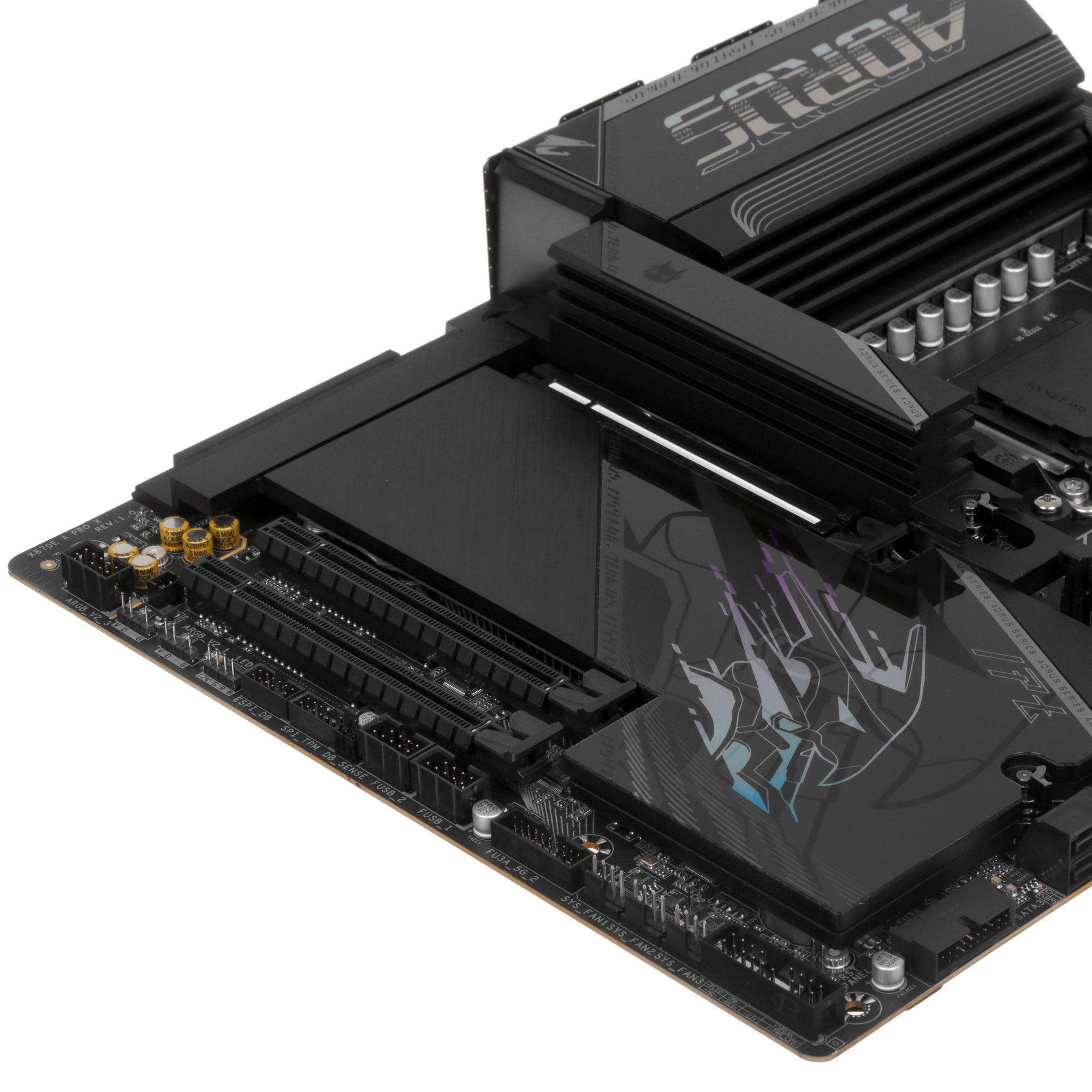 Материнская плата Gigabyte X870E AORUS PRO X3D Socket AM5 AMD X870E 4xDDR5 ATX AC`97 8ch(7.1) 5Gigab
