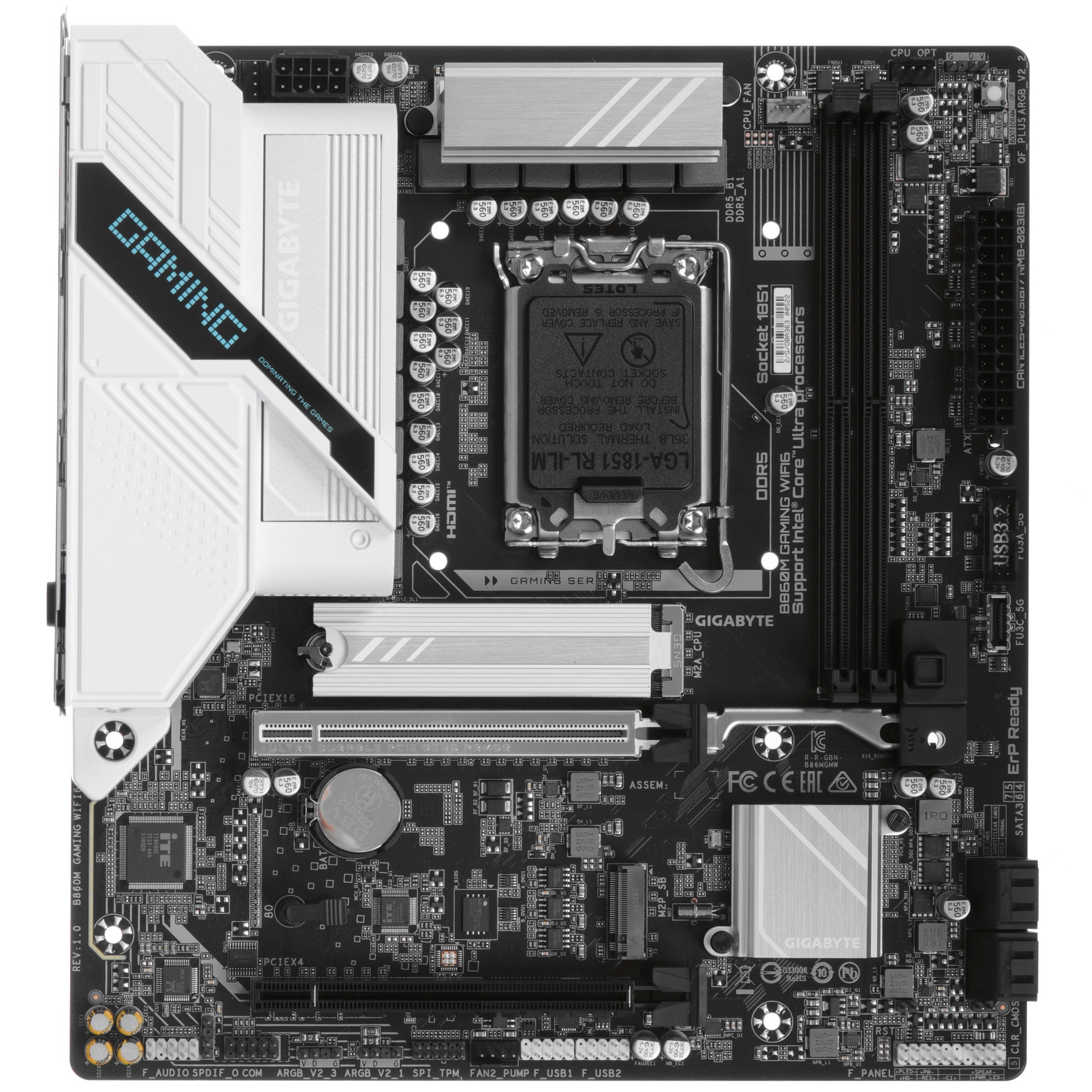 Материнская плата Gigabyte B860M GAMING WIFI6