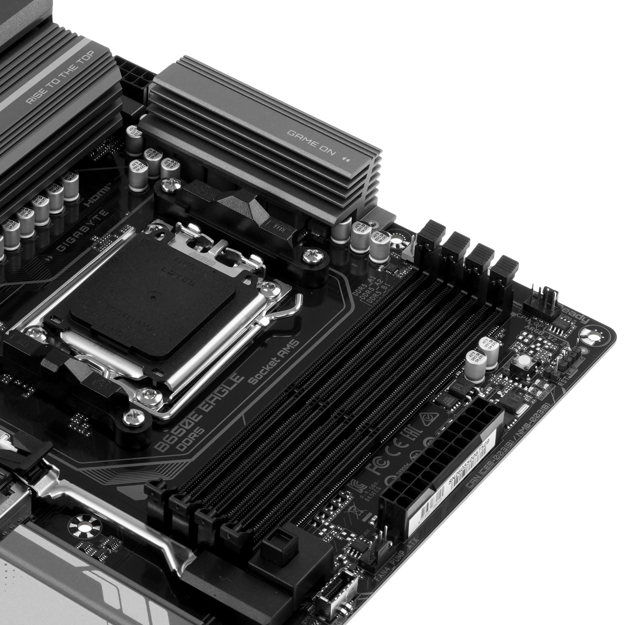 Материнская плата Gigabyte B650E EAGLE Socket AM5 AMD B650 4xDDR5 ATX AC`97 8ch(7.1) 2.5Gg RAID+HDMI