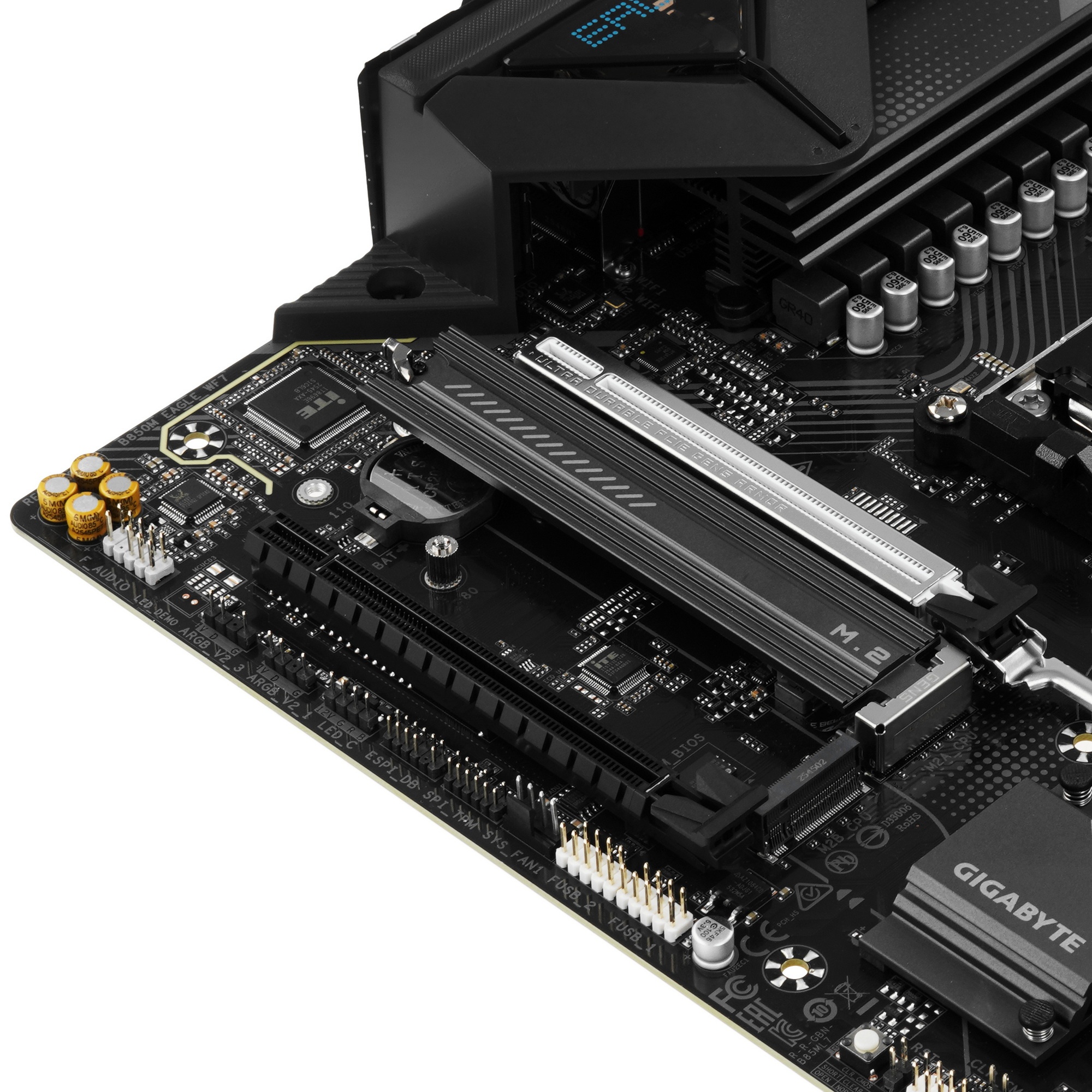 Материнская плата Gigabyte B850M EAGLE WF7 Socket AM5 AMD B850 4xDDR5 mATX AC`97 8ch(7.1) 2.5Gg RAID