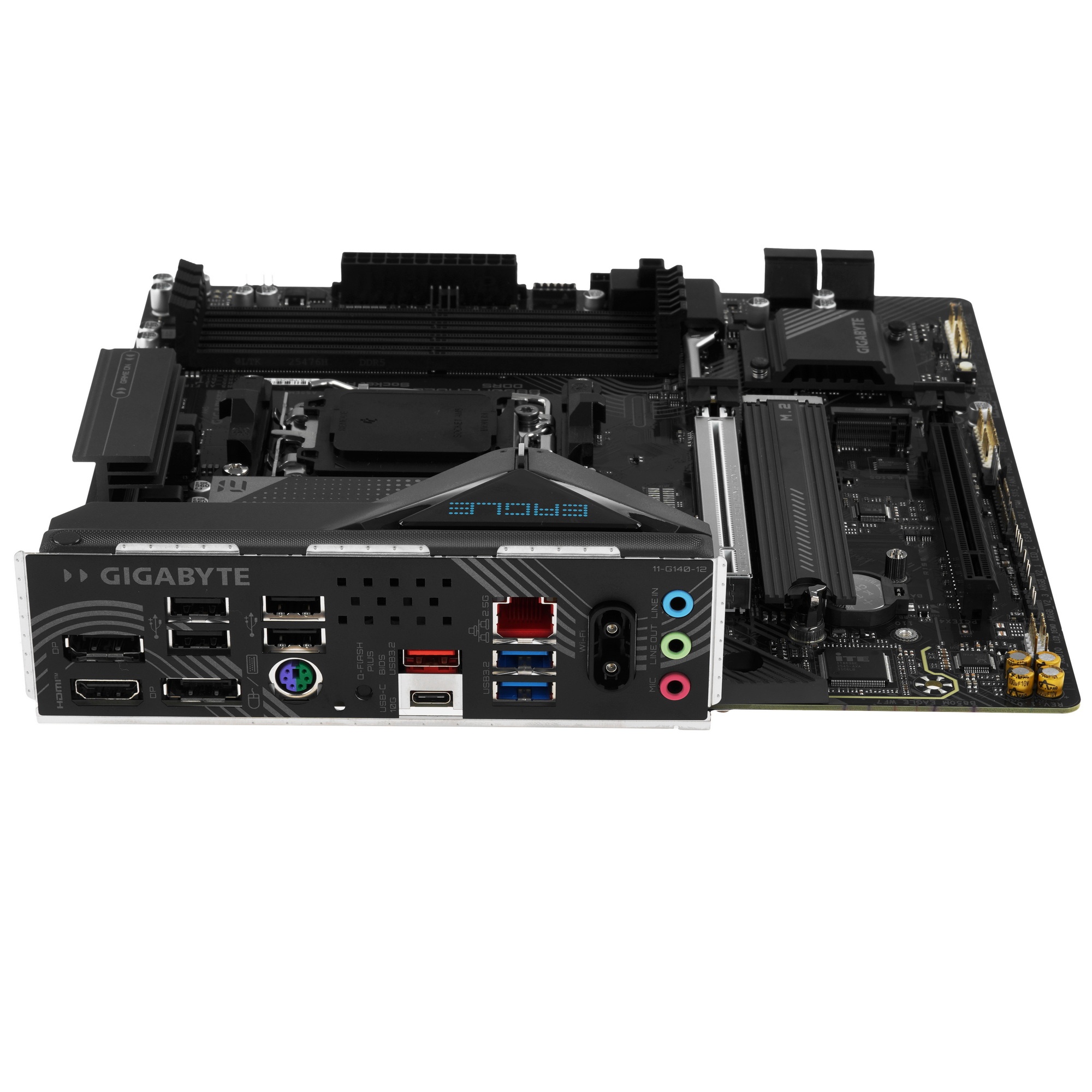 Материнская плата Gigabyte B850M EAGLE WF7 Socket AM5 AMD B850 4xDDR5 mATX AC`97 8ch(7.1) 2.5Gg RAID