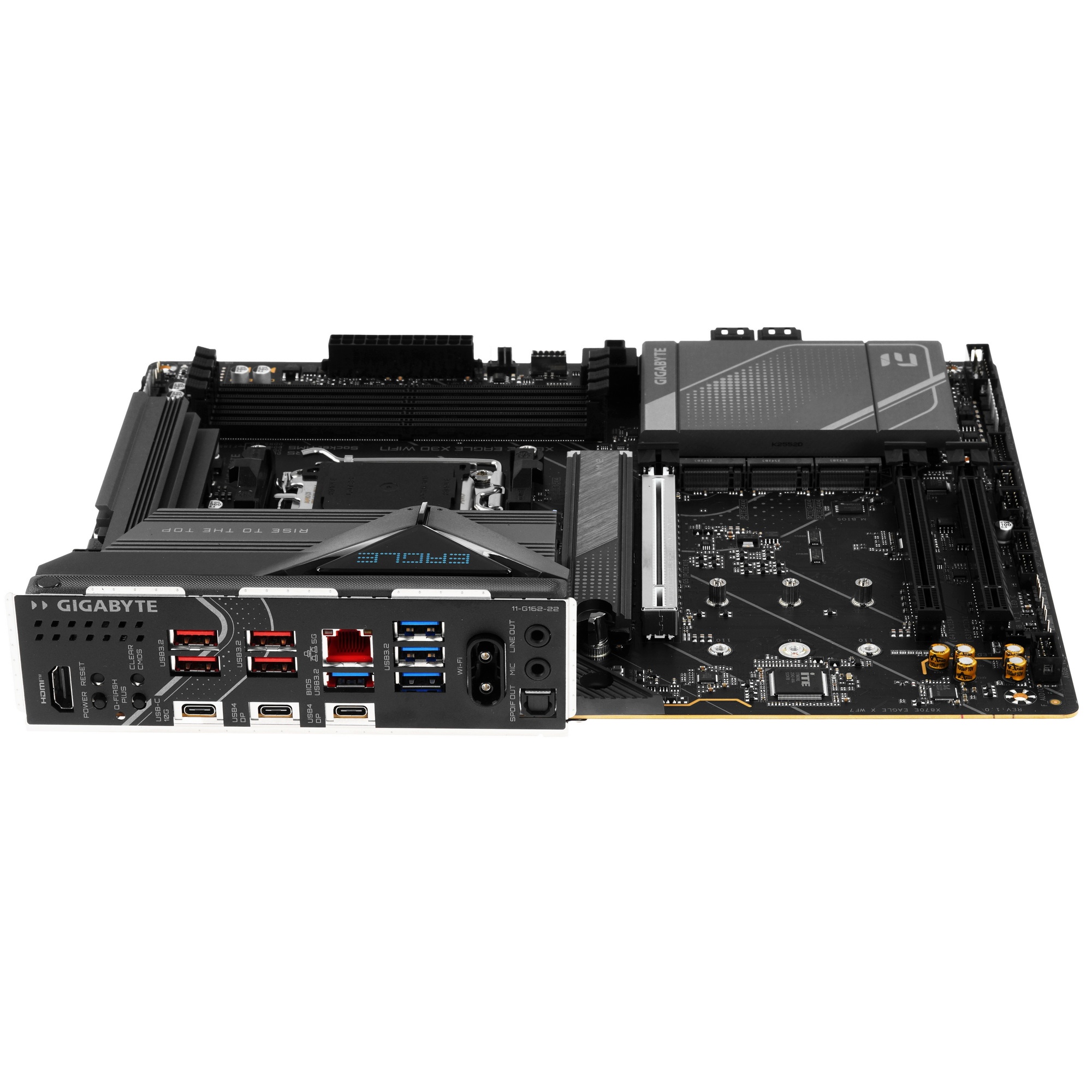 Материнская плата Gigabyte X870E EAGLE X WF7 Socket AM5 AMD X870E 4xDDR5 ATX AC`97 8ch(7.1) 5Gigabit