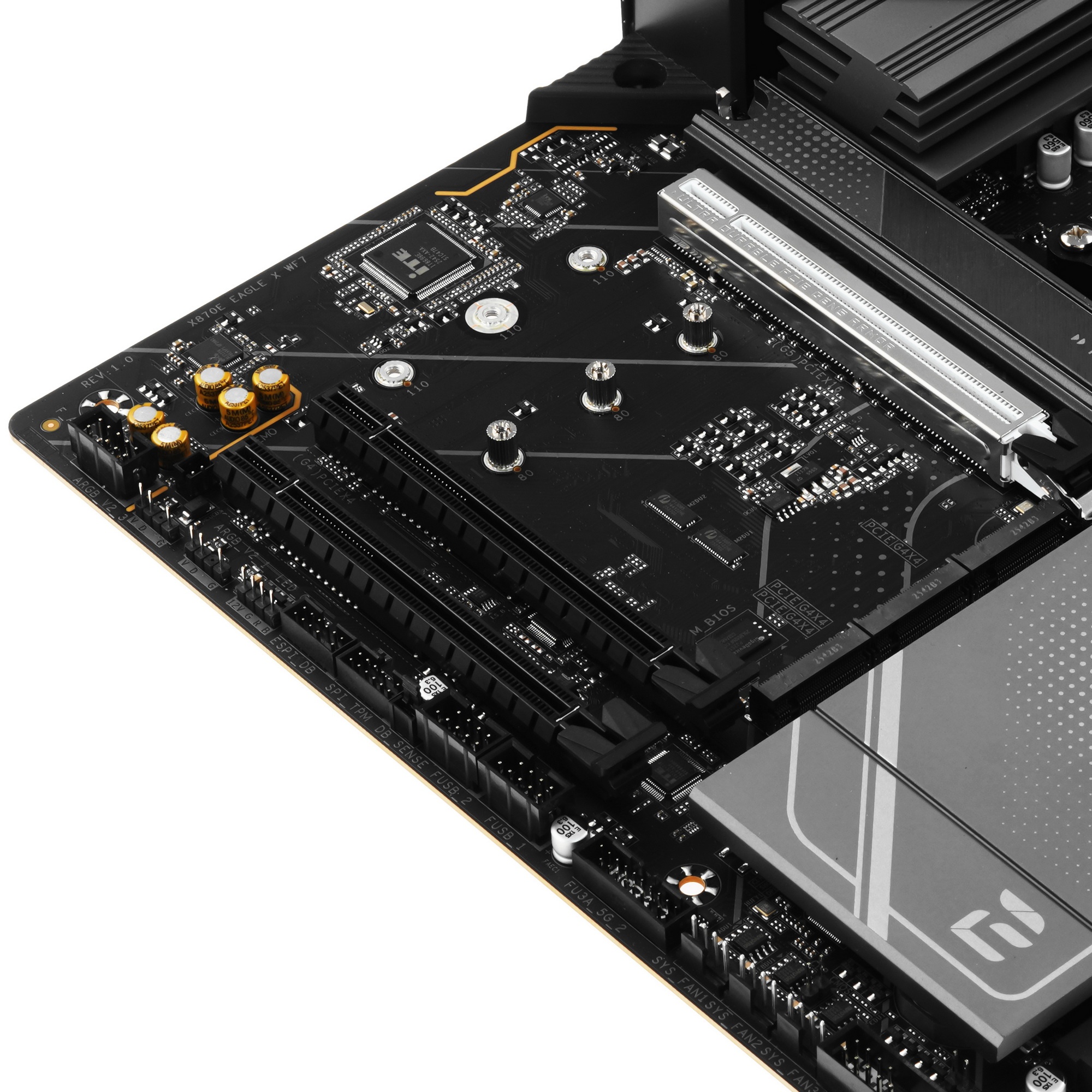 Материнская плата Gigabyte X870E EAGLE X WF7 Socket AM5 AMD X870E 4xDDR5 ATX AC`97 8ch(7.1) 5Gigabit