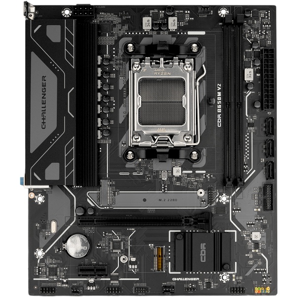 Материнская плата CBR B650M V2 { Chipset B650, Socket AM5, 2*DDR5, mATX, DP+HDMI, 1*PCIEx16,1*PCIEx1