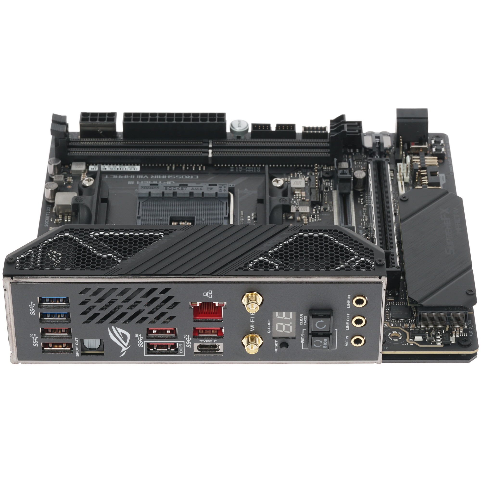 Материнская плата ASUS ROG CROSSHAIR VIII IMPACT /ROG,AM4,X570,USB3.2,M.2,MB