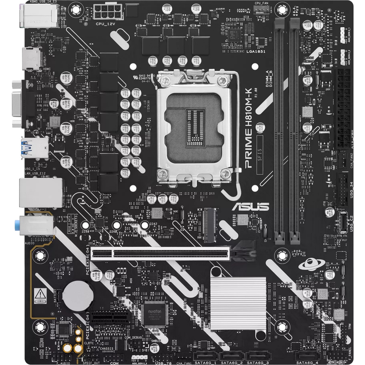 Материнская плата ASUS PRIME H810M-K