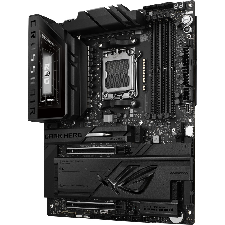 Материнская плата Asus ROG CROSSHAIR X870E DARK HERO Socket AM5 AMD X870E 4xDDR5 ATX AC`97 8ch(7.1)