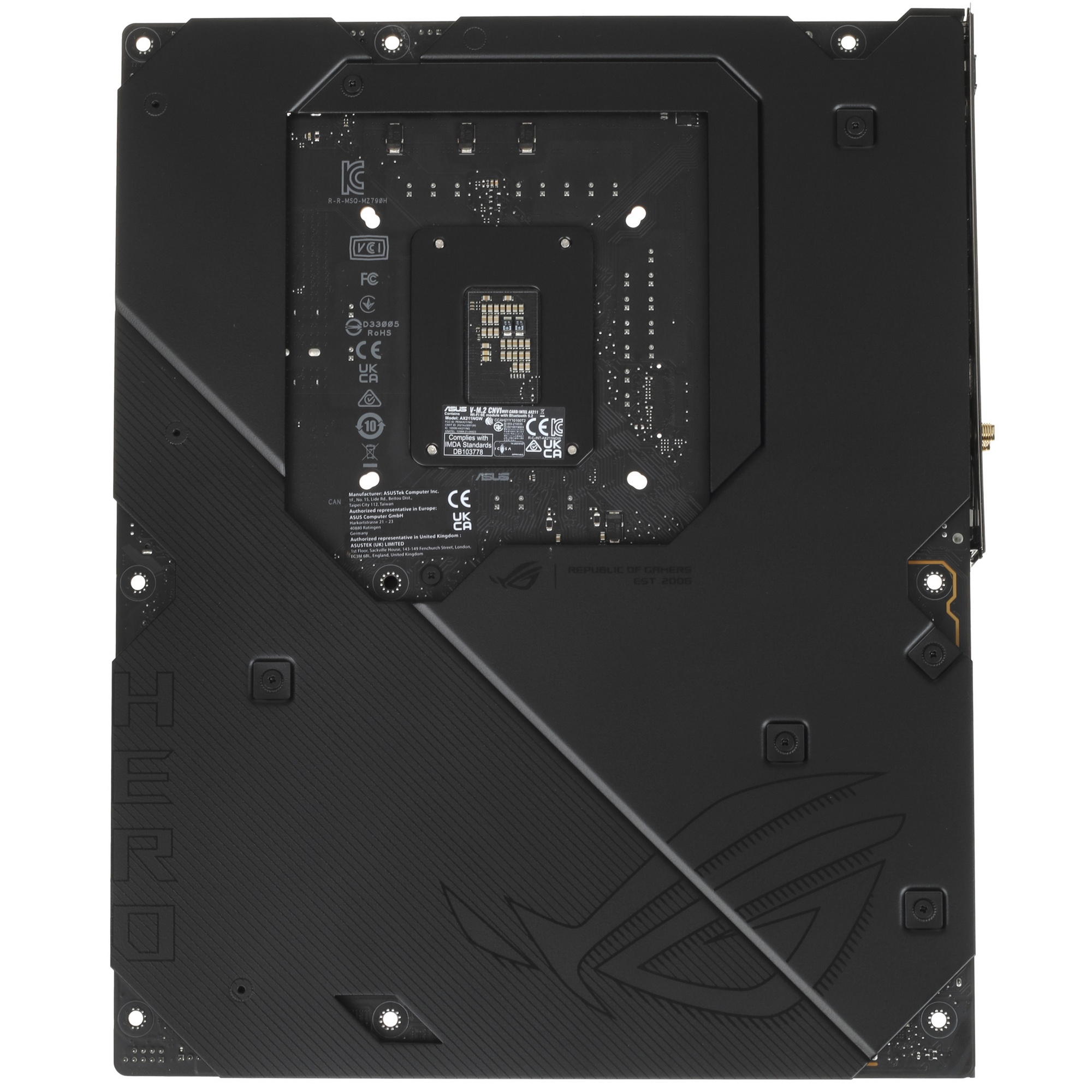 Материнская плата ASUS ROG MAXIMUS Z790 HERO, LGA 1700, Intel Z790, 4xDDR5, 6xSATA, 3xM.2, 1xPCIe 4.
