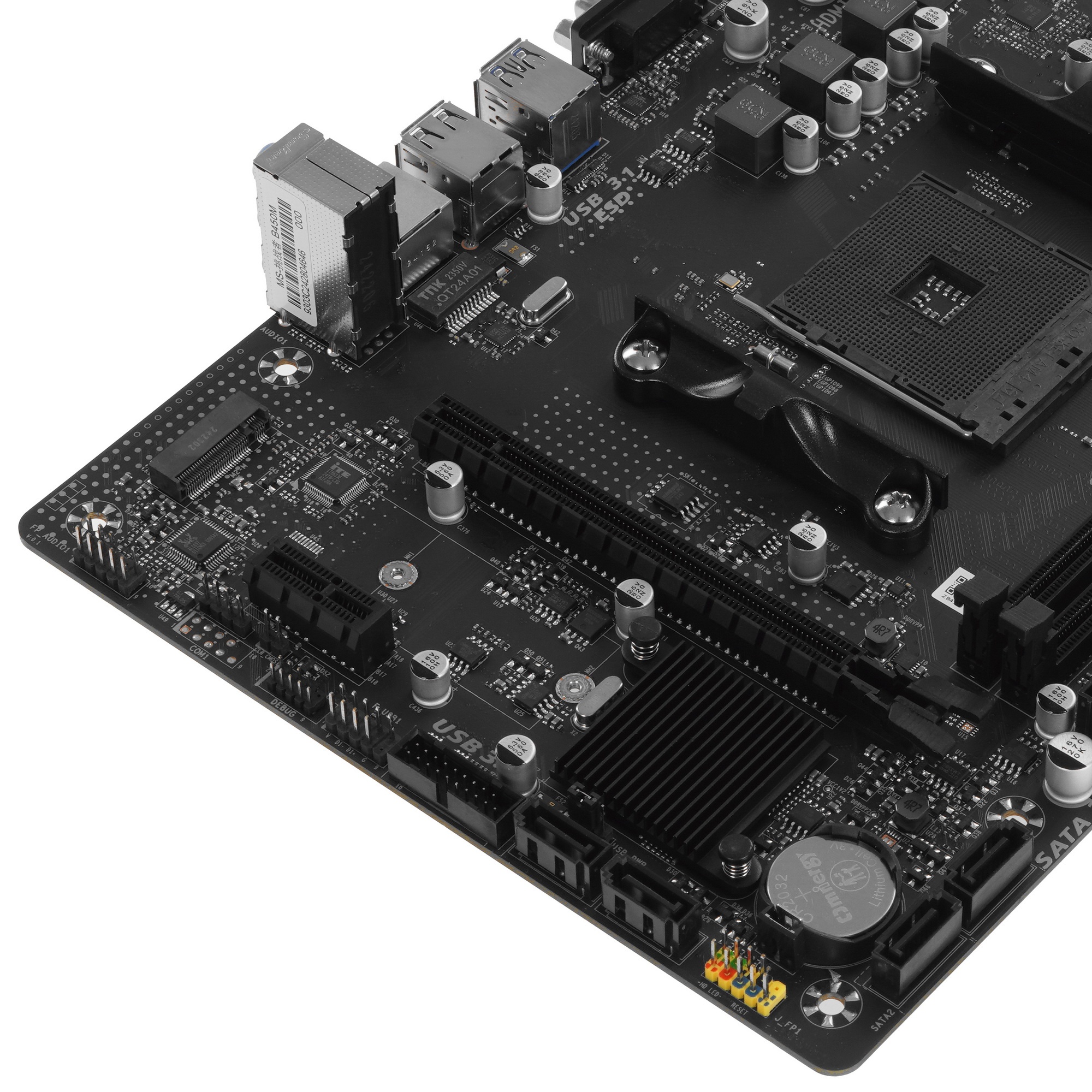 Материнская плата Maxsun Challenger B450M, AM4, AMD B450, 2xDDR4, 4xSATA, 1xM.2, 1xPCIe 3.0 x16, 1xP