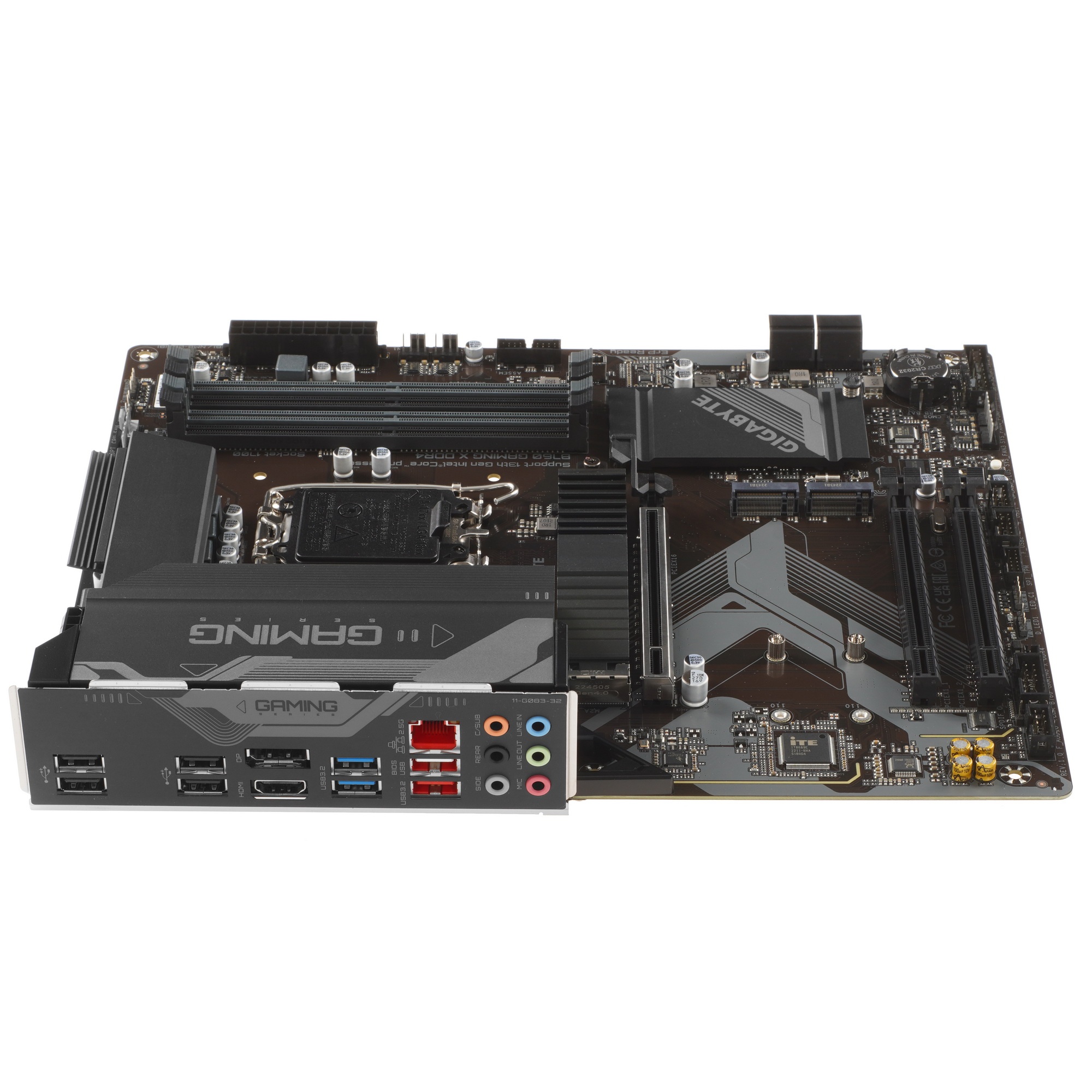 Материнская плата Gigabyte B760 GAMING X DDR4, LGA 1700, Intel B760, 4xDDR4, 4xSATA, 3xM.2, 1xPCIe 4