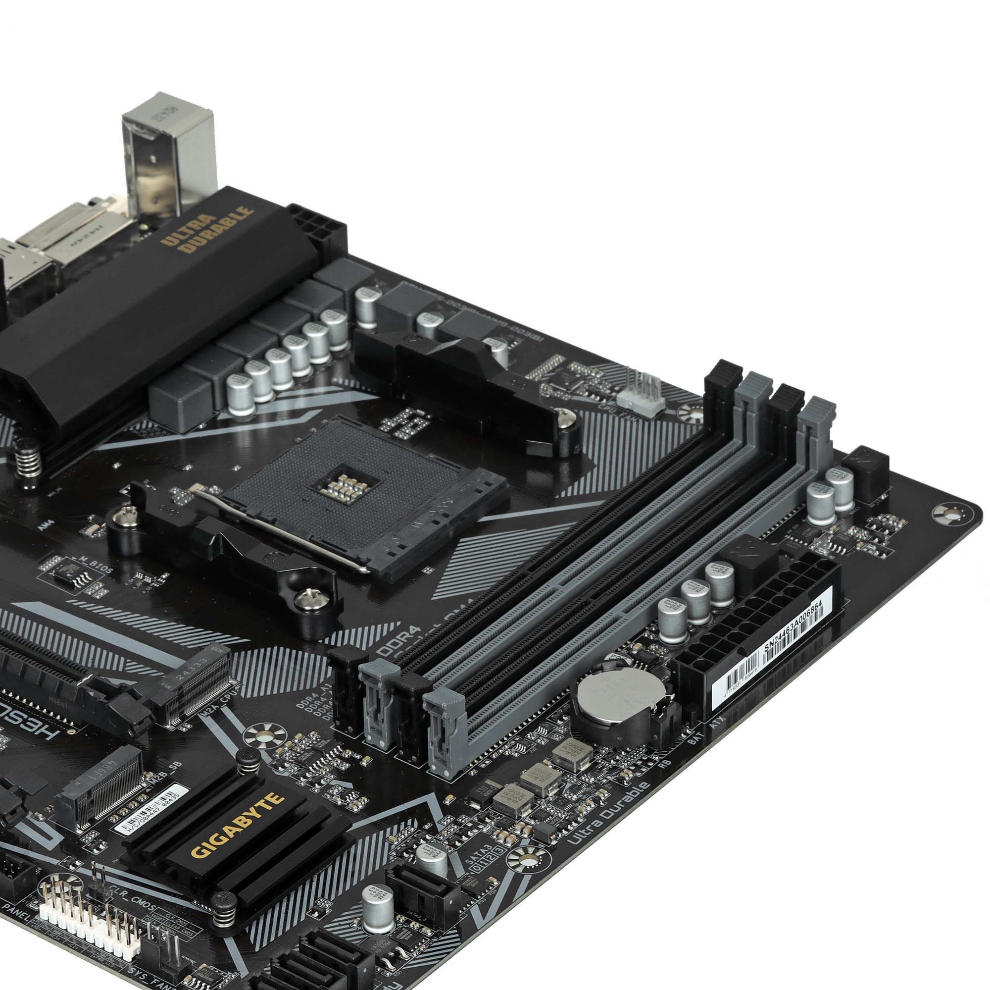 Материнская плата Gigabyte B550M DS3H, AM4, AMD B550, 4xDDR4, 4xSATA, 2xM.2, 1xPCI-E 4.0 x16, 1xPCI-