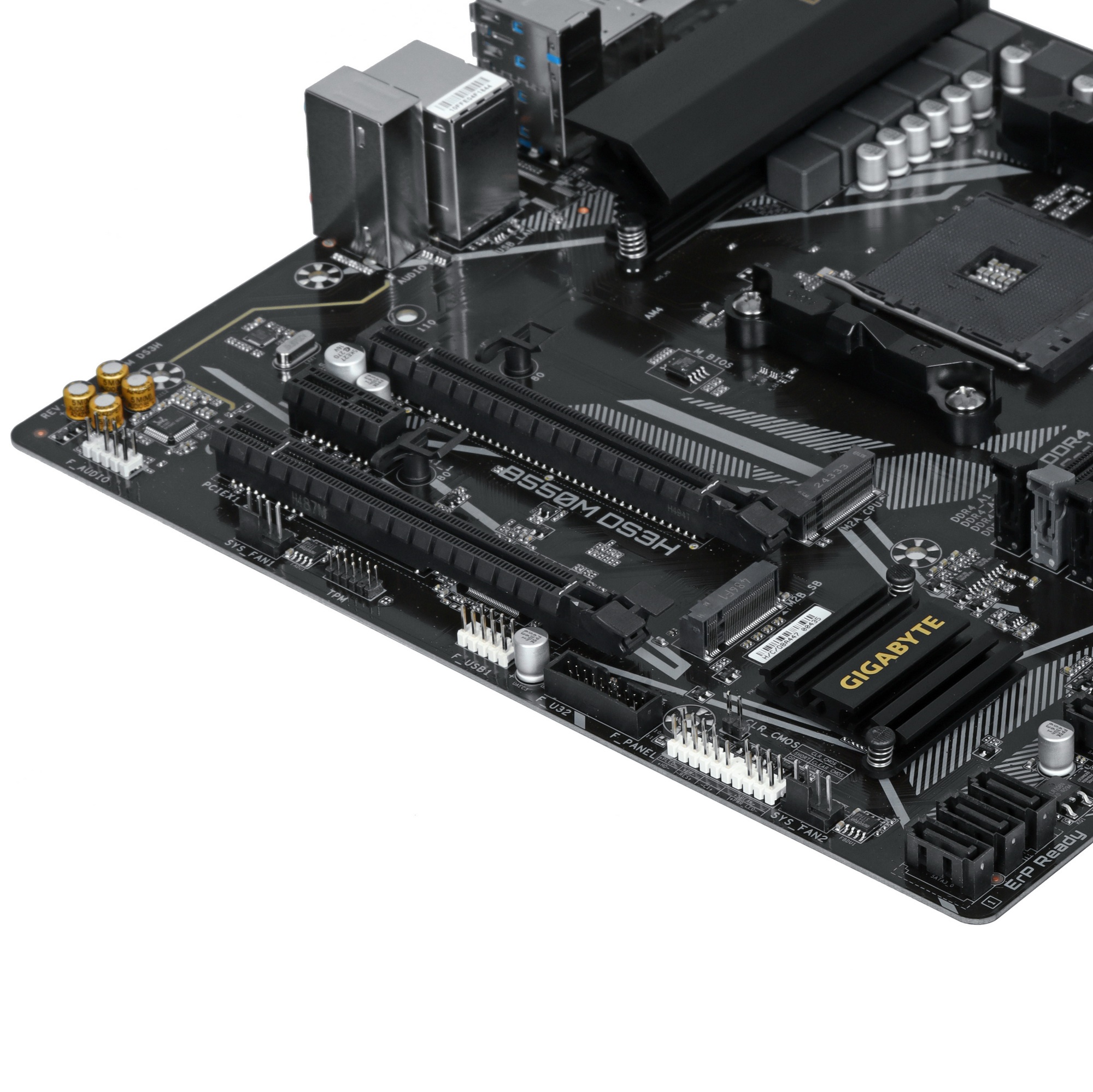 Материнская плата Gigabyte B550M DS3H, AM4, AMD B550, 4xDDR4, 4xSATA, 2xM.2, 1xPCI-E 4.0 x16, 1xPCI-