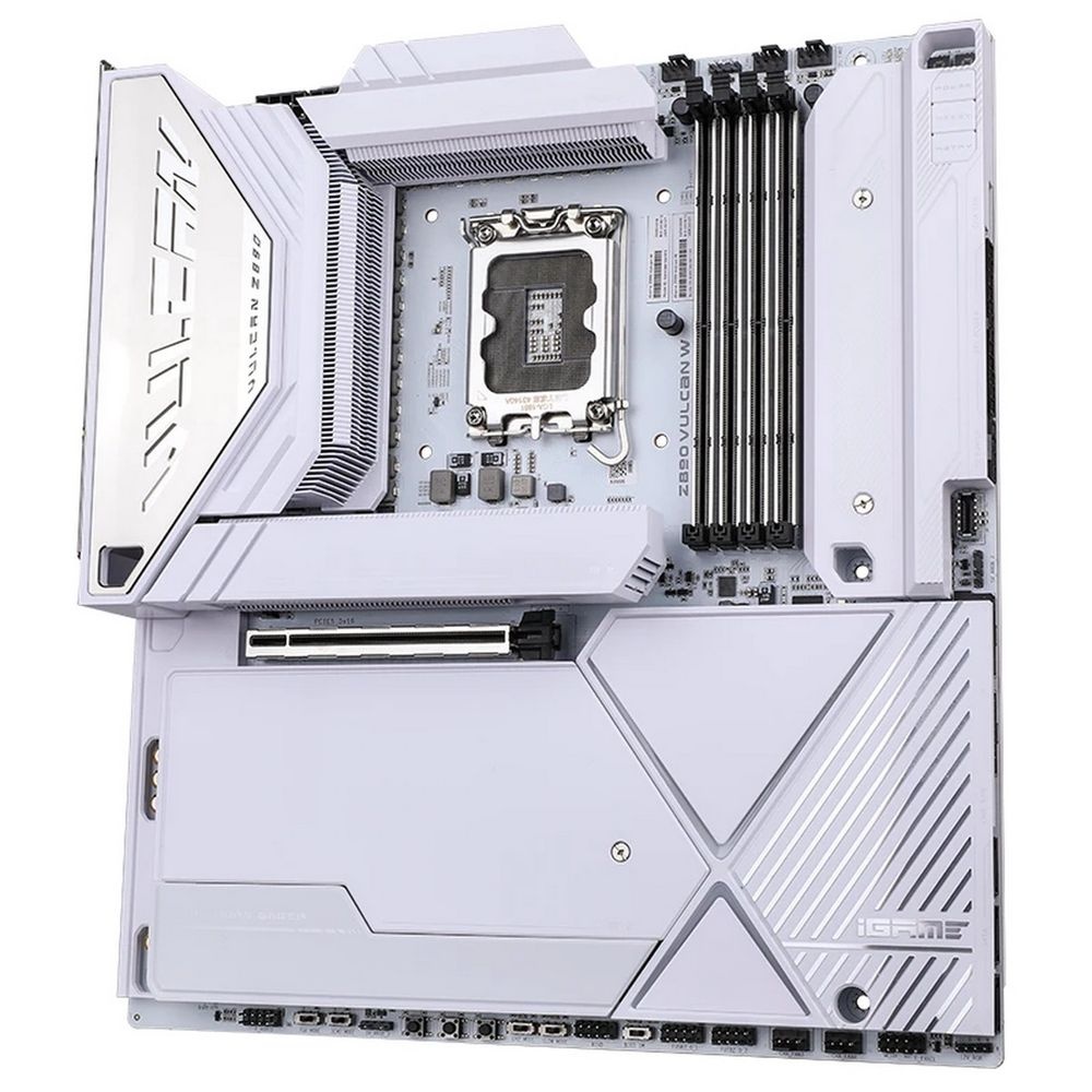 Материнская плата Colorful iGame Z890 VULCAN W V20, LGA 1851, Intel Z890, 4xDDR5, 5xM.2, 6xSATA, 2xP