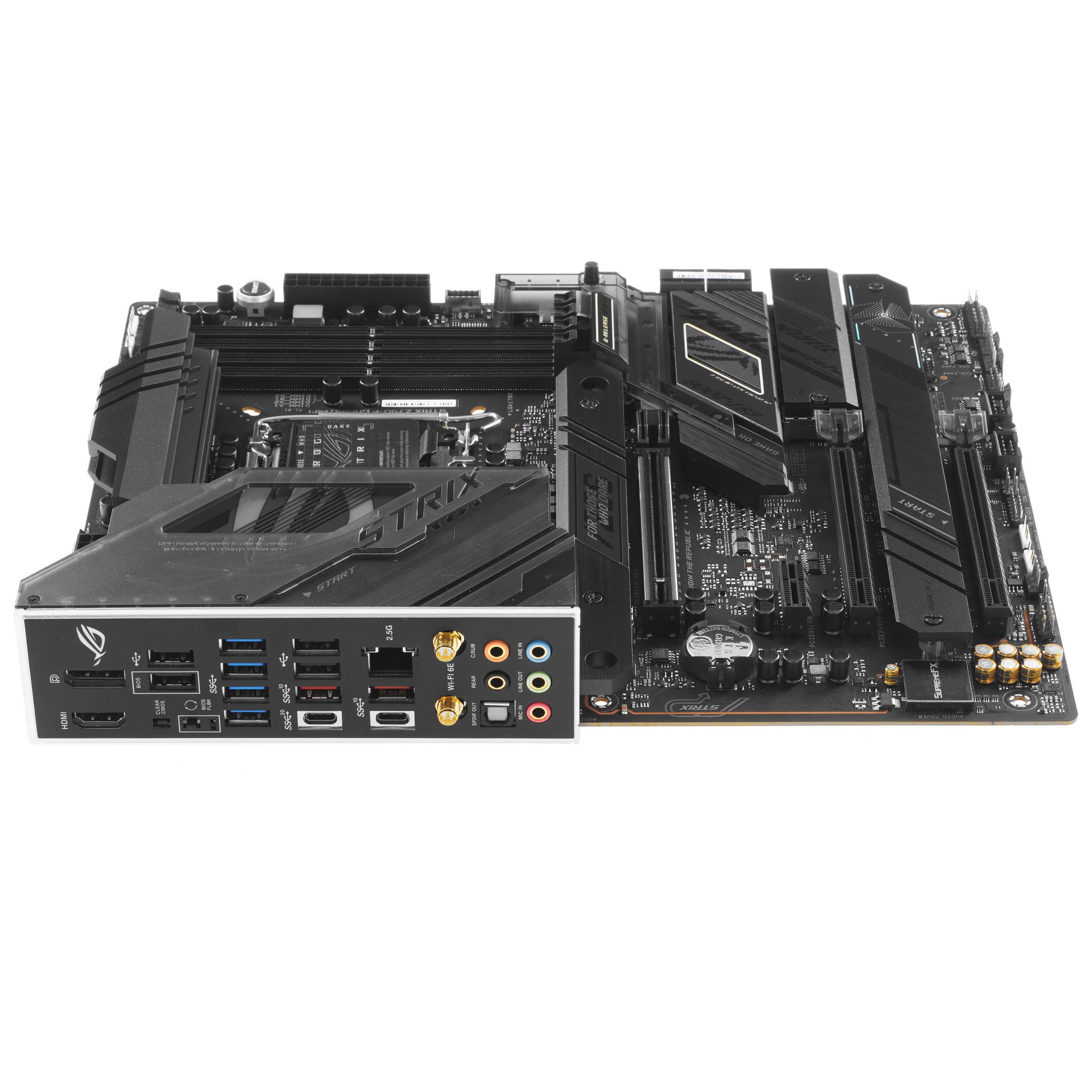 Материнская плата ASUS ROG STRIX Z790-F GAMING WIFI, LGA 1700, Intel Z790, 4xDDR5, 4xSATA, 4xM.2, 1x