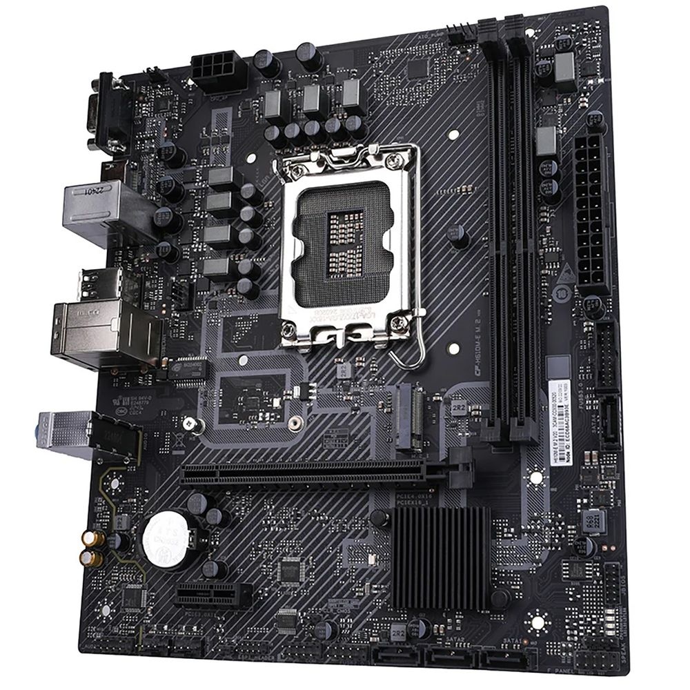 Материнская плата Colorful H610M-E M.2 V20, LGA 1700, Intel H610, 2xDDR4, 4xSATA, 1xM.2, 1xPCIe 4.0