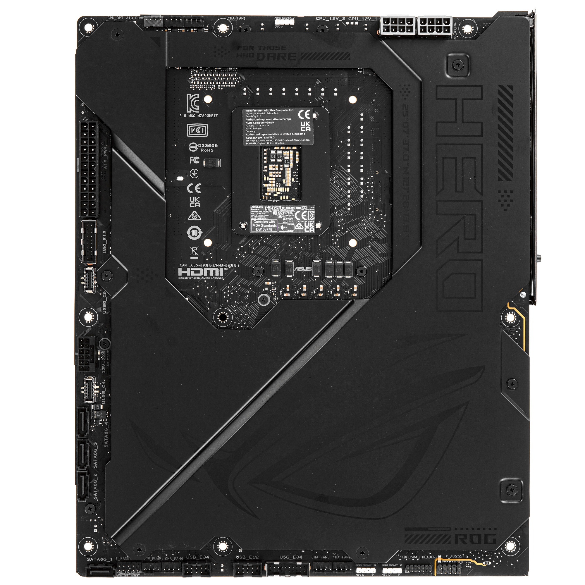 Материнская плата ASUS ROG MAXIMUS Z890 HERO BTF
