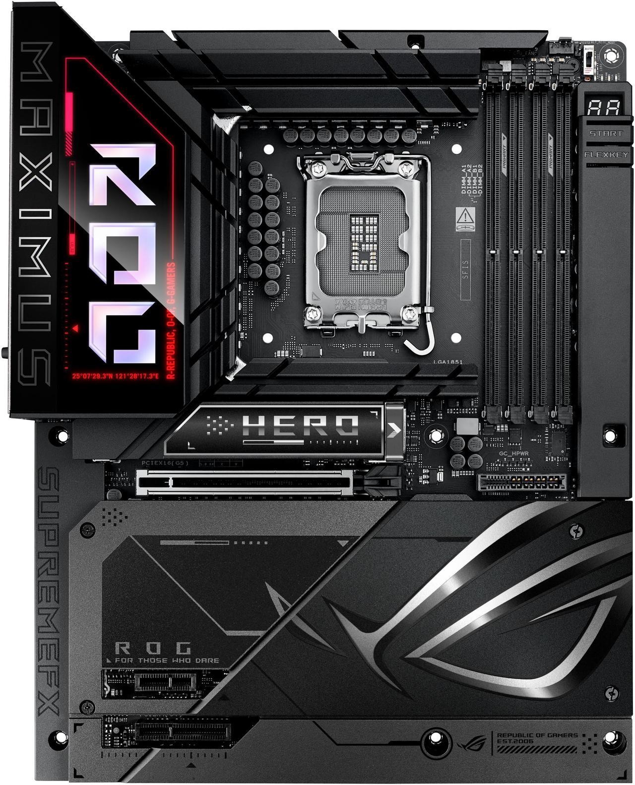 Материнская плата ASUS ROG MAXIMUS Z890 HERO BTF