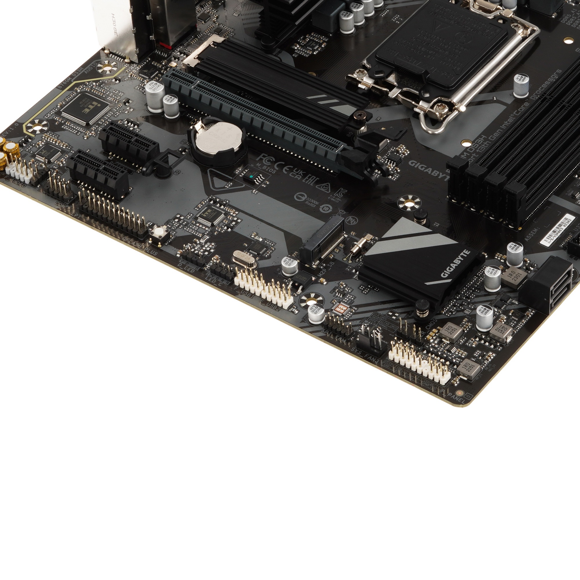 Материнская плата Gigabyte B760M DS3H, LGA 1700, Intel B760, 4xDDR5, 4xSATA, 2xM.2, 1xPCIe 4.0 x16,