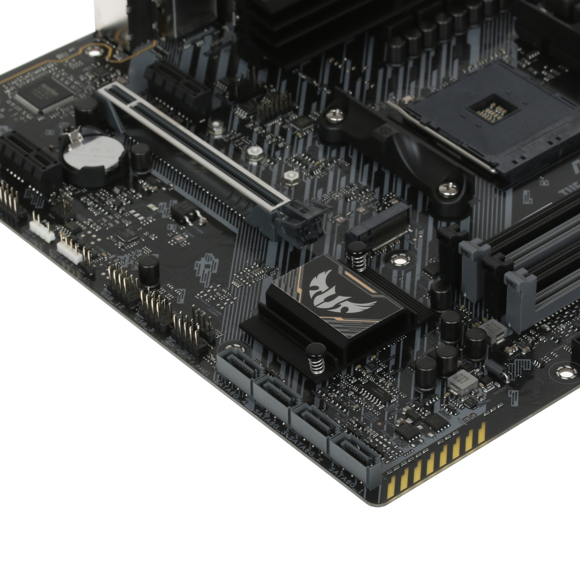 Материнская плата ASUS TUF GAMING A520M-PLUS WIFI, AM4, AMD A520, 4xDDR4, 4xSATA, 1xM.2, 1xPCIe 3.0