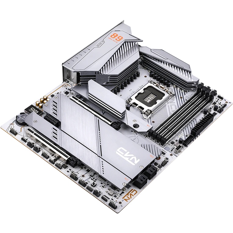 Материнская плата Colorful CVN Z890 ARK FROZEN V20, LGA 1851, Intel Z890, 4xDDR5, 5xM.2, 4xSATA, 2xP
