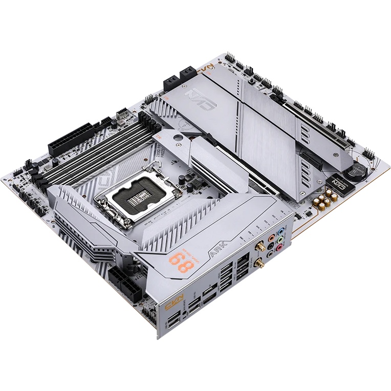 Материнская плата Colorful CVN Z890 ARK FROZEN V20, LGA 1851, Intel Z890, 4xDDR5, 5xM.2, 4xSATA, 2xP