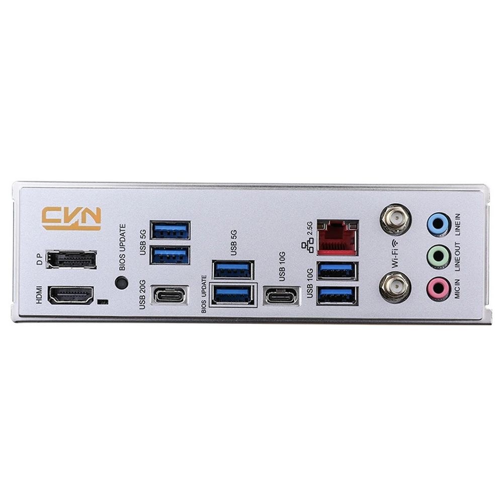 Материнская плата Colorful CVN Z890M GAMING FROZEN V20, LGA 1851, Intel Z890, 4xDDR5, 5xM.2, 4xSATA,
