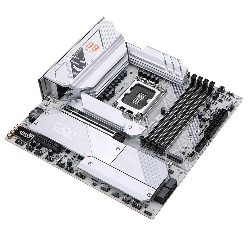 Материнская плата Colorful CVN Z890M GAMING FROZEN V20, LGA 1851, Intel Z890, 4xDDR5, 5xM.2, 4xSATA,