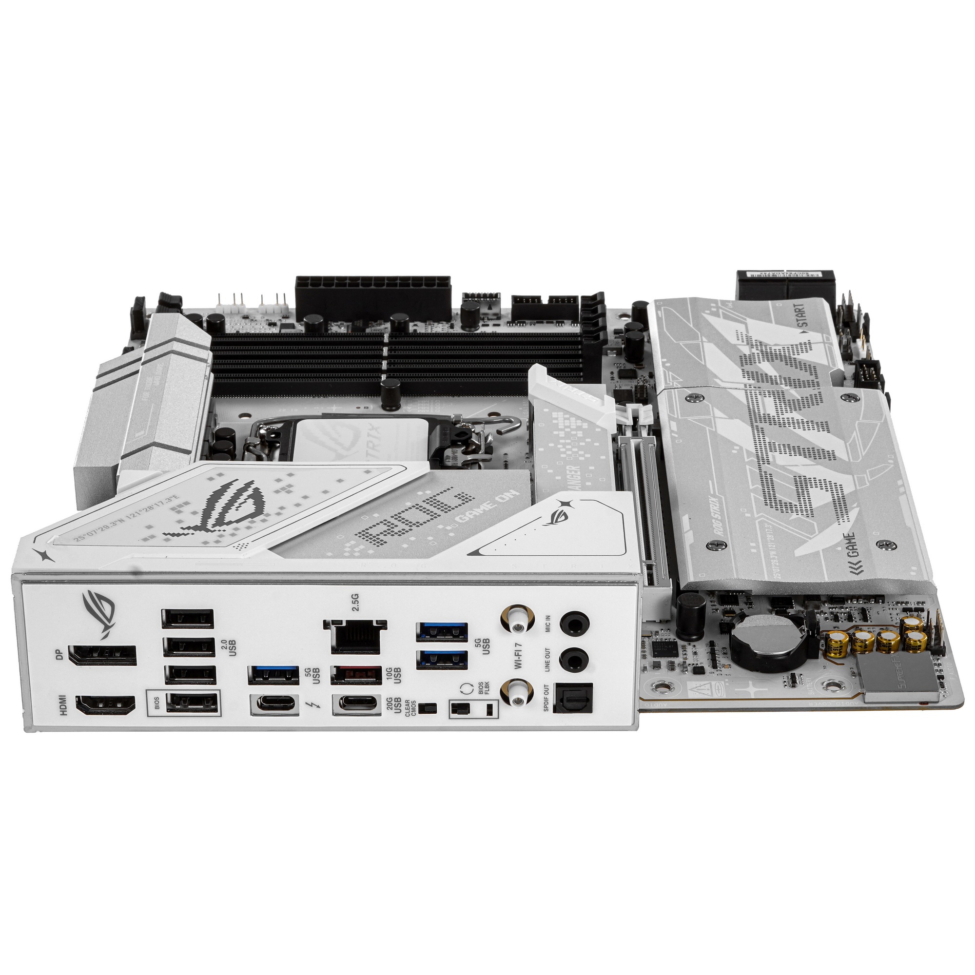 Материнская плата ASUS ROG STRIX B860-G GAMING WIFI, LGA 1851, Intel B860, 4xDDR5, 4xSATA, 4xM.2, 1x