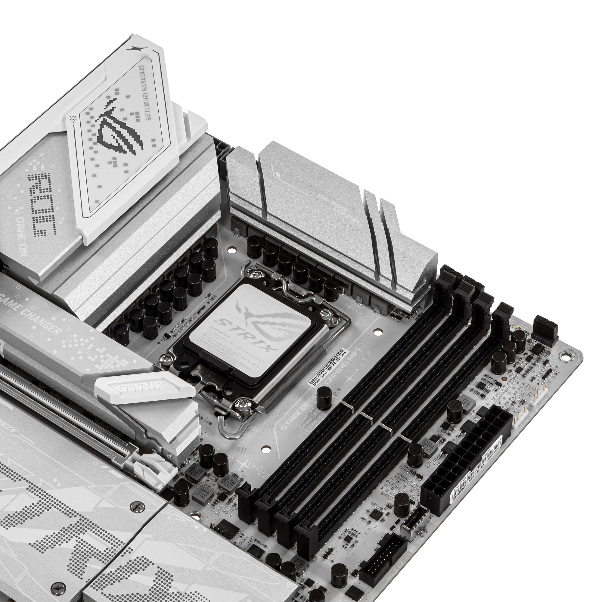 Материнская плата ASUS ROG STRIX B860-G GAMING WIFI, LGA 1851, Intel B860, 4xDDR5, 4xSATA, 4xM.2, 1x