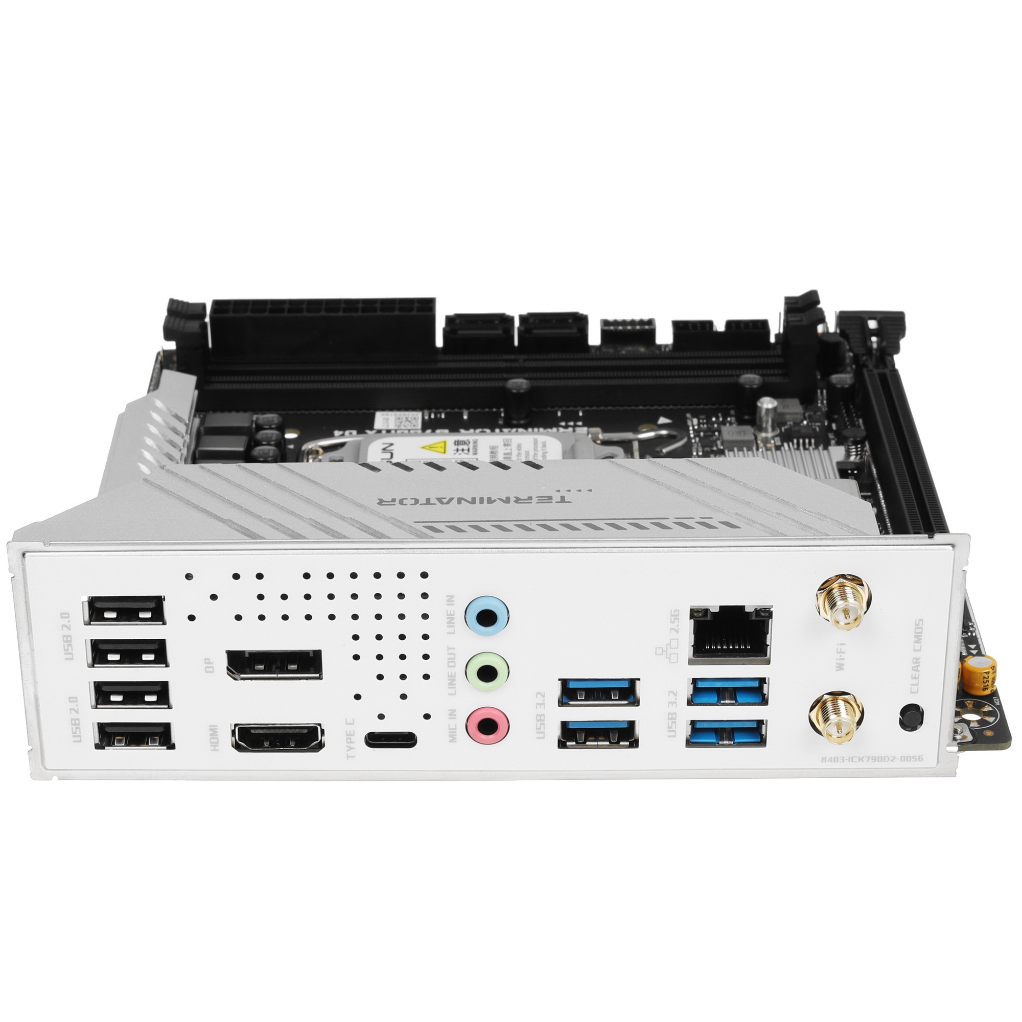 Материнская плата Maxsun MS-Terminator B760ITX D4 WIFI V3 (Socket 1700, mini-ITX, 2*DDR4(64Gb), DP/H