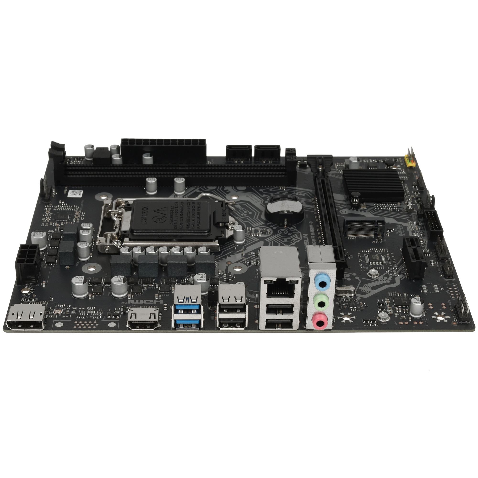 Материнская плата Maxsun MS-Challenger B460M-D (Socket 1200, mATX, 2*DDR4(64Gb), DP/HDMI, 2*SATA3, 1