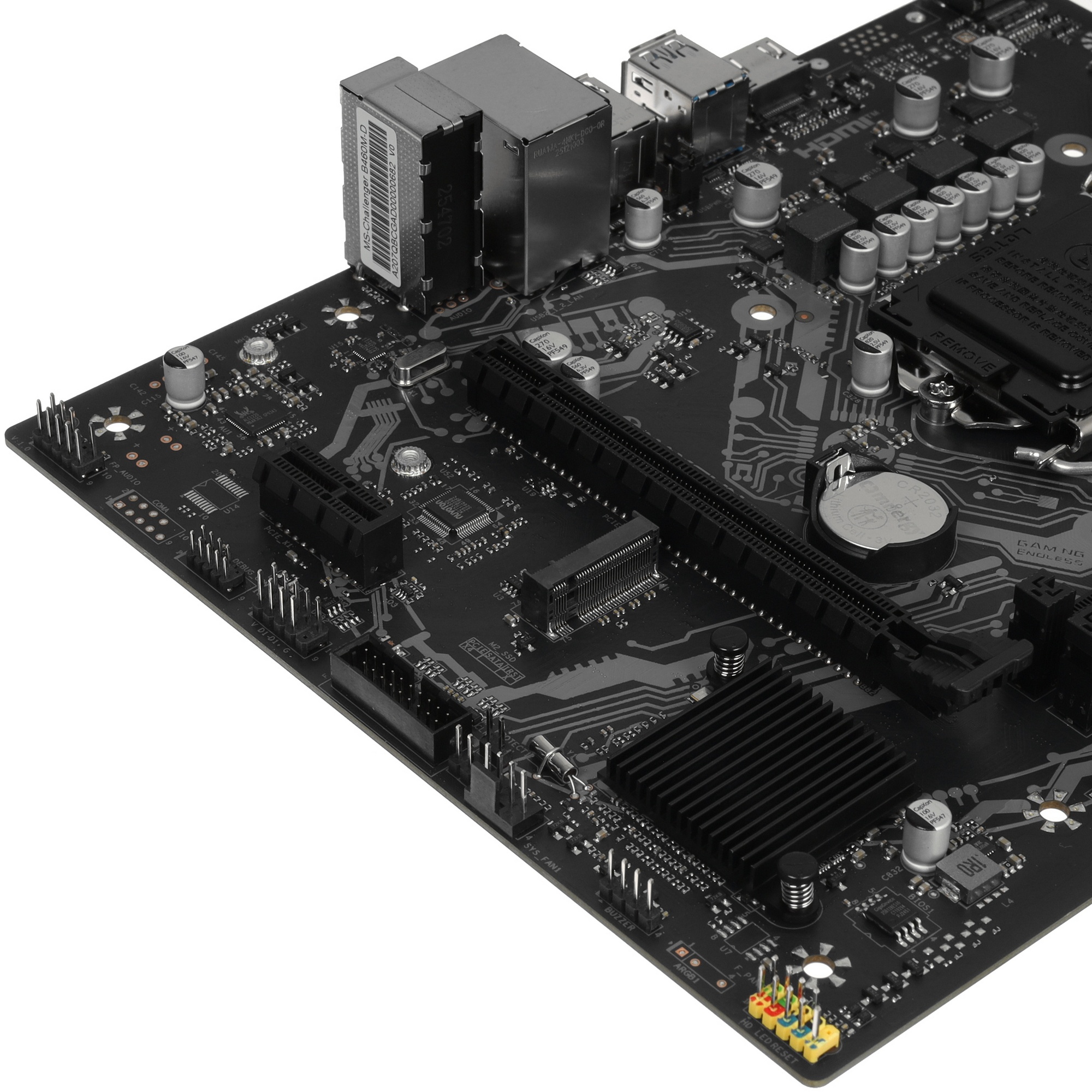 Материнская плата Maxsun MS-Challenger B460M-D (Socket 1200, mATX, 2*DDR4(64Gb), DP/HDMI, 2*SATA3, 1