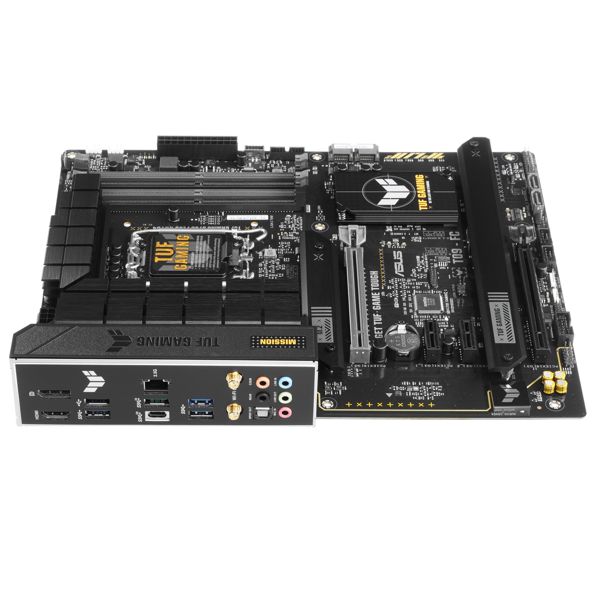Материнская плата ASUS TUF GAMING B760-PLUS WIFI D4, LGA 1700, Intel B760, 4xDDR4, 4xSATA, 3xM.2, 1x