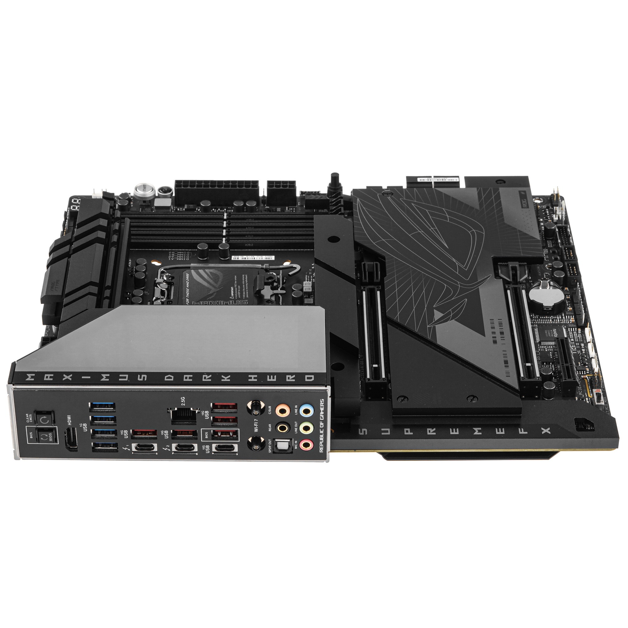 Материнская плата ASUS ROG MAXIMUS Z790 DARK HERO, LGA 1700, Intel Z790, 4xDDR5, 4xSATA, 5xM.2, 1xPC