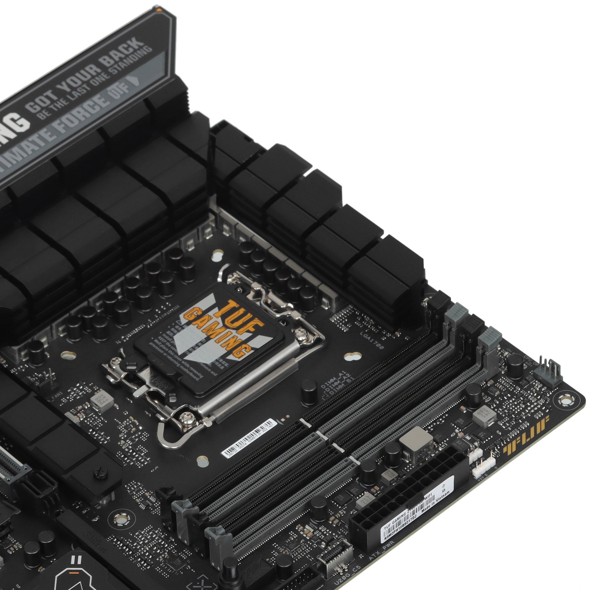 Материнская плата ASUS TUF GAMING Z790-PRO WIFI, LGA 1700, Intel Z790, 4xDDR5, 4xSATA, 4xM.2, 1xPCIe