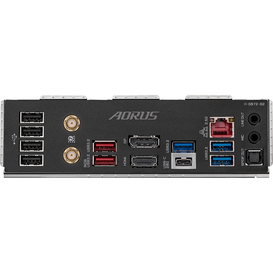 Материнская плата Gigabyte Z790 AORUS ELITE X WIFI7, LGA 1700, Intel Z790, 4xDDR5, 6xSATA, 4xM.2, 1x
