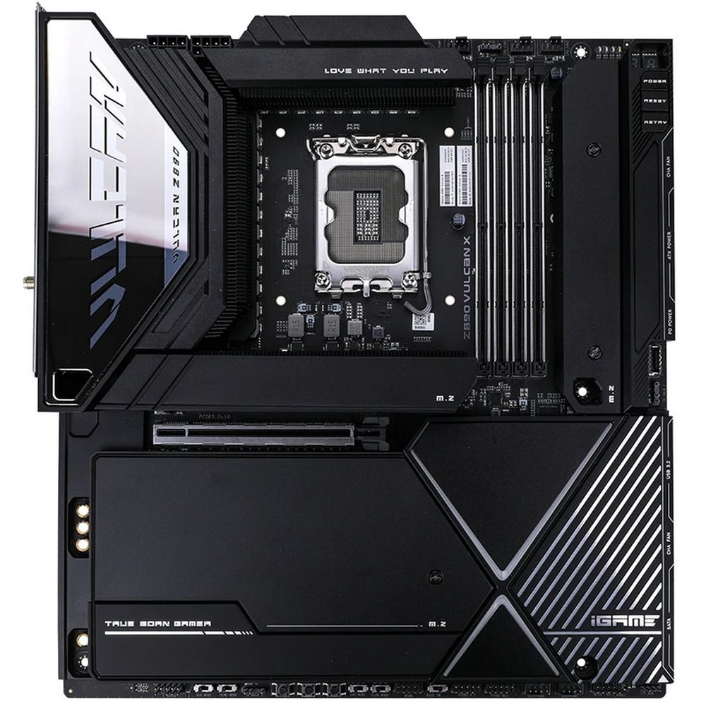 Материнская плата Colorful iGame Z890 VULCAN X V20, LGA 1851, Intel Z890, 4xDDR5, 5xM.2, 6xSATA, 2xP