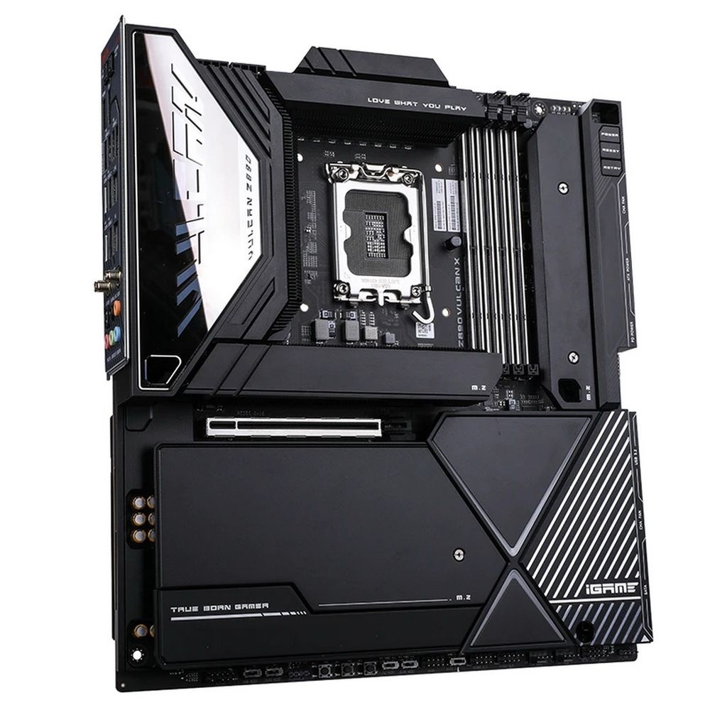 Материнская плата Colorful iGame Z890 VULCAN X V20, LGA 1851, Intel Z890, 4xDDR5, 5xM.2, 6xSATA, 2xP