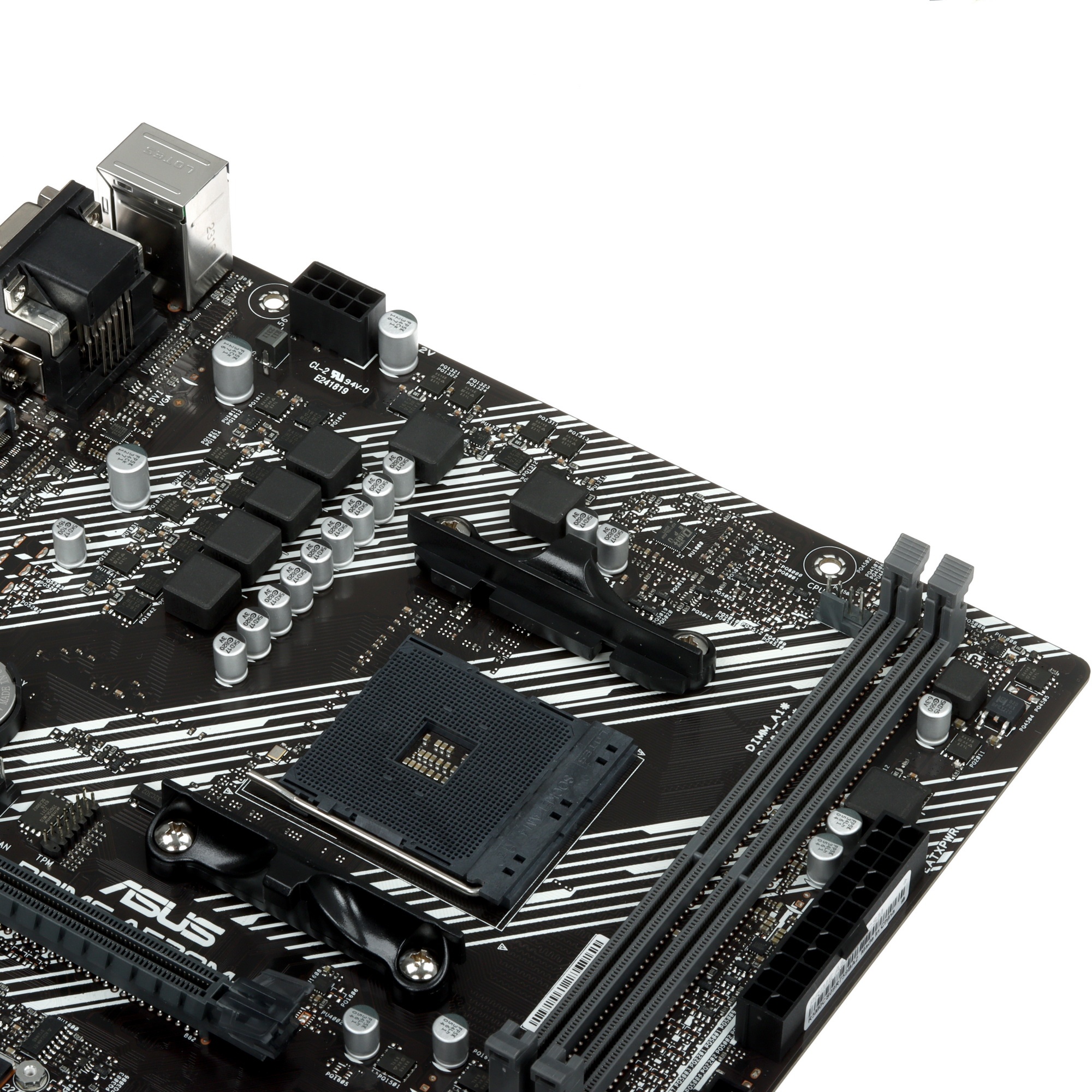 Материнская плата ASUS PRIME A520M-E/CSM, AM4, AMD A520, 2xDDR4, 4xSATA, 1xM.2, 1xPCIe 3.0 x16, 2xPC