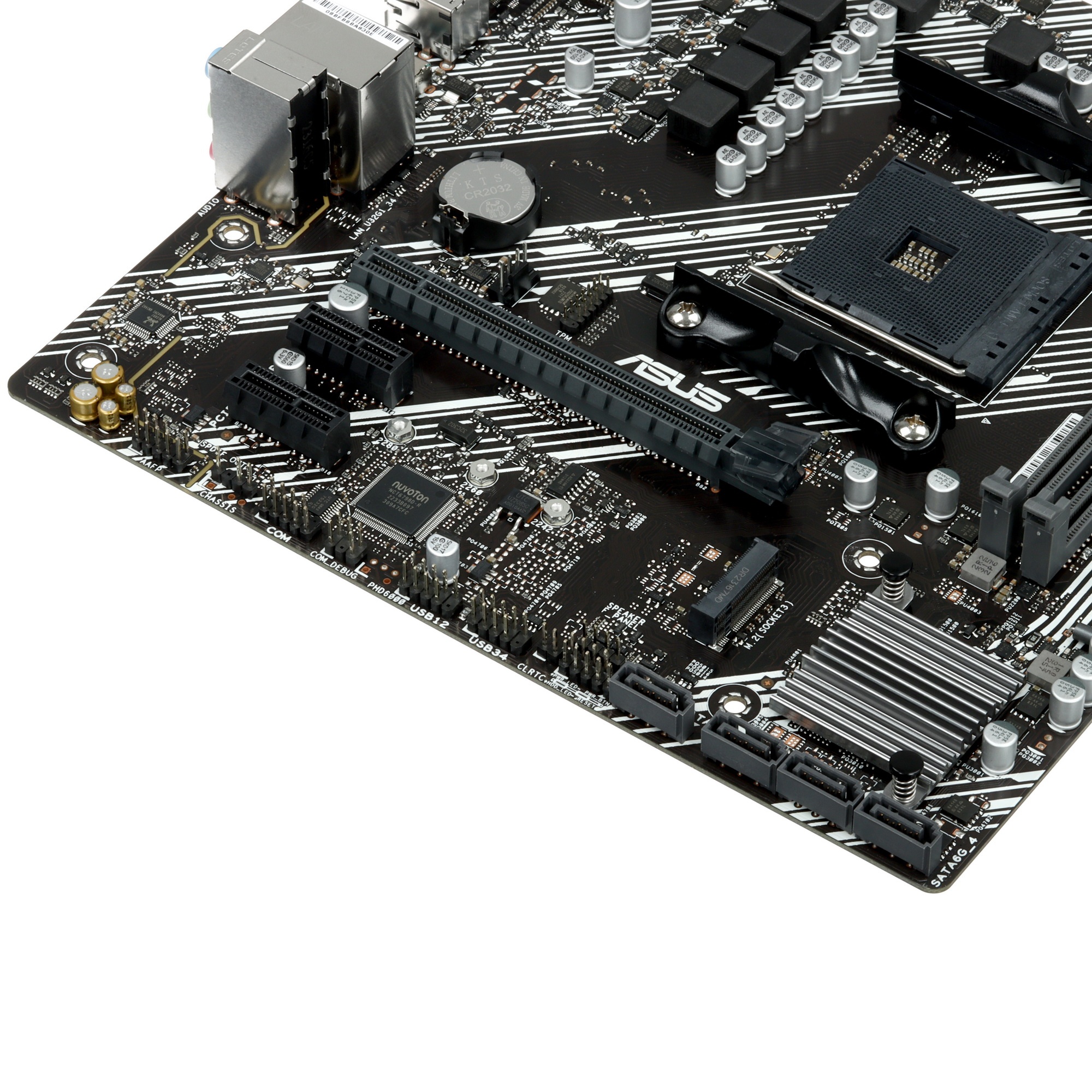 Материнская плата ASUS PRIME A520M-E/CSM, AM4, AMD A520, 2xDDR4, 4xSATA, 1xM.2, 1xPCIe 3.0 x16, 2xPC