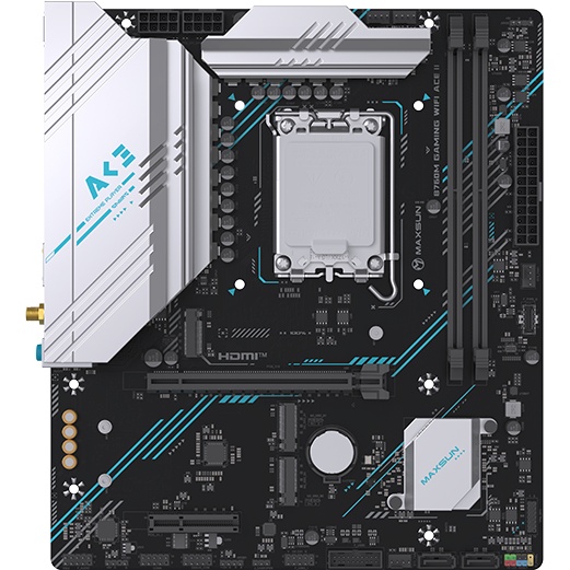 Материнская плата Gigabyte B760M GAMING, LGA 1700, Intel B760, 2xDDR5, 4xSATA, 2xM.2, 1xPCI-E 4.0 x1