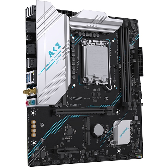Материнская плата Gigabyte B760M GAMING, LGA 1700, Intel B760, 2xDDR5, 4xSATA, 2xM.2, 1xPCI-E 4.0 x1