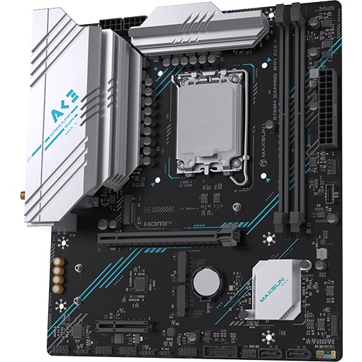 Материнская плата Gigabyte B760M GAMING, LGA 1700, Intel B760, 2xDDR5, 4xSATA, 2xM.2, 1xPCI-E 4.0 x1