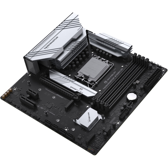 Материнская плата Maxsun Terminator B760M D5 WIFI, LGA 1700, Intel B760, 4xDDR5, 4xSATA, 3xM.2, 1xPC